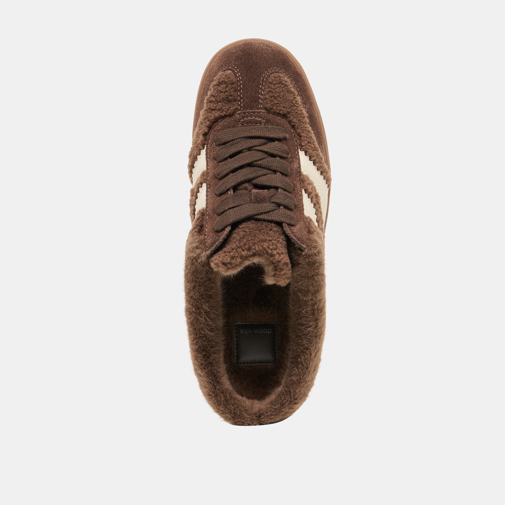 MERIT SLIDE PLUSH SNEAKERS DK BROWN PLUSH - view 8