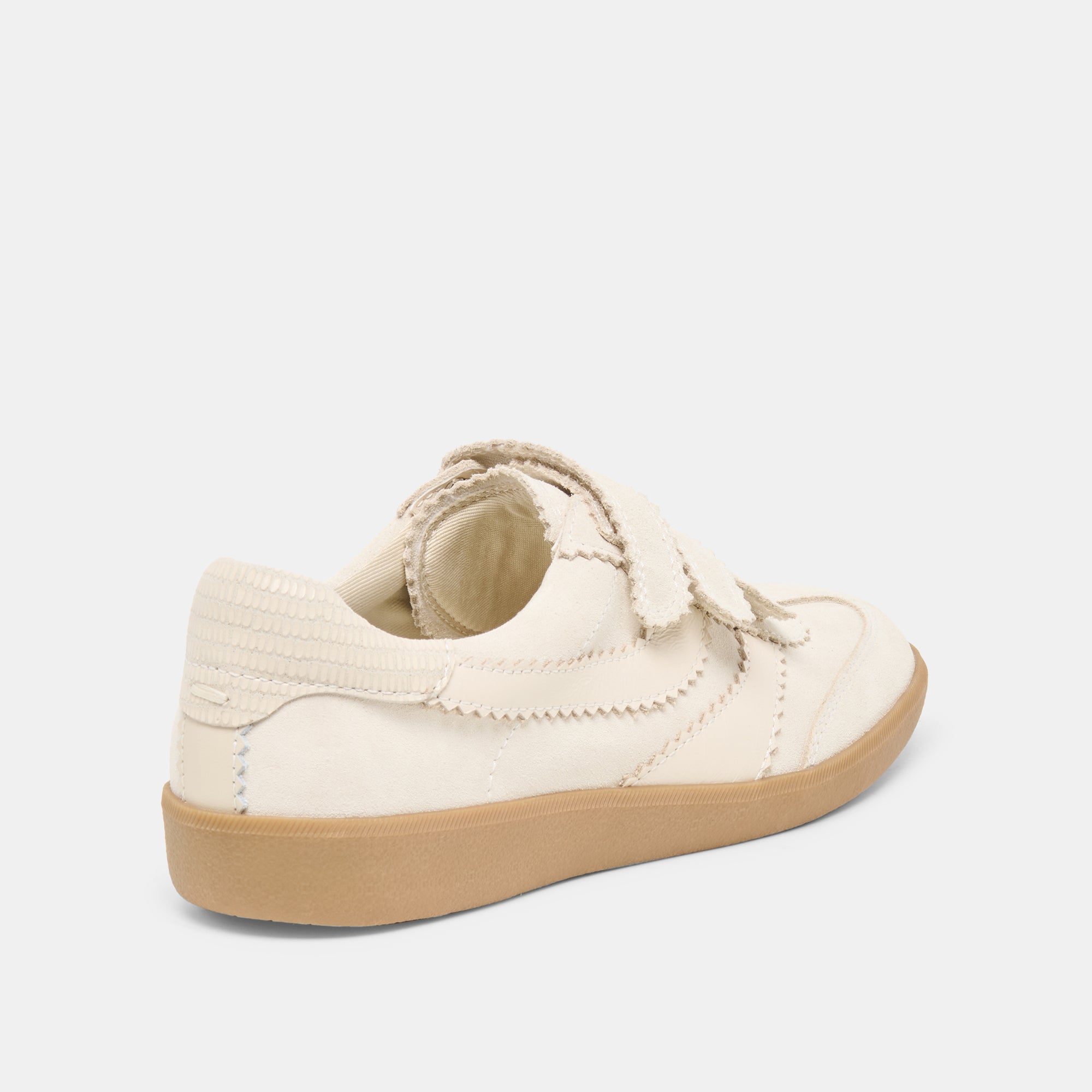 MERIT VELCRO SNEAKERS IVORY LEATHER - view 5