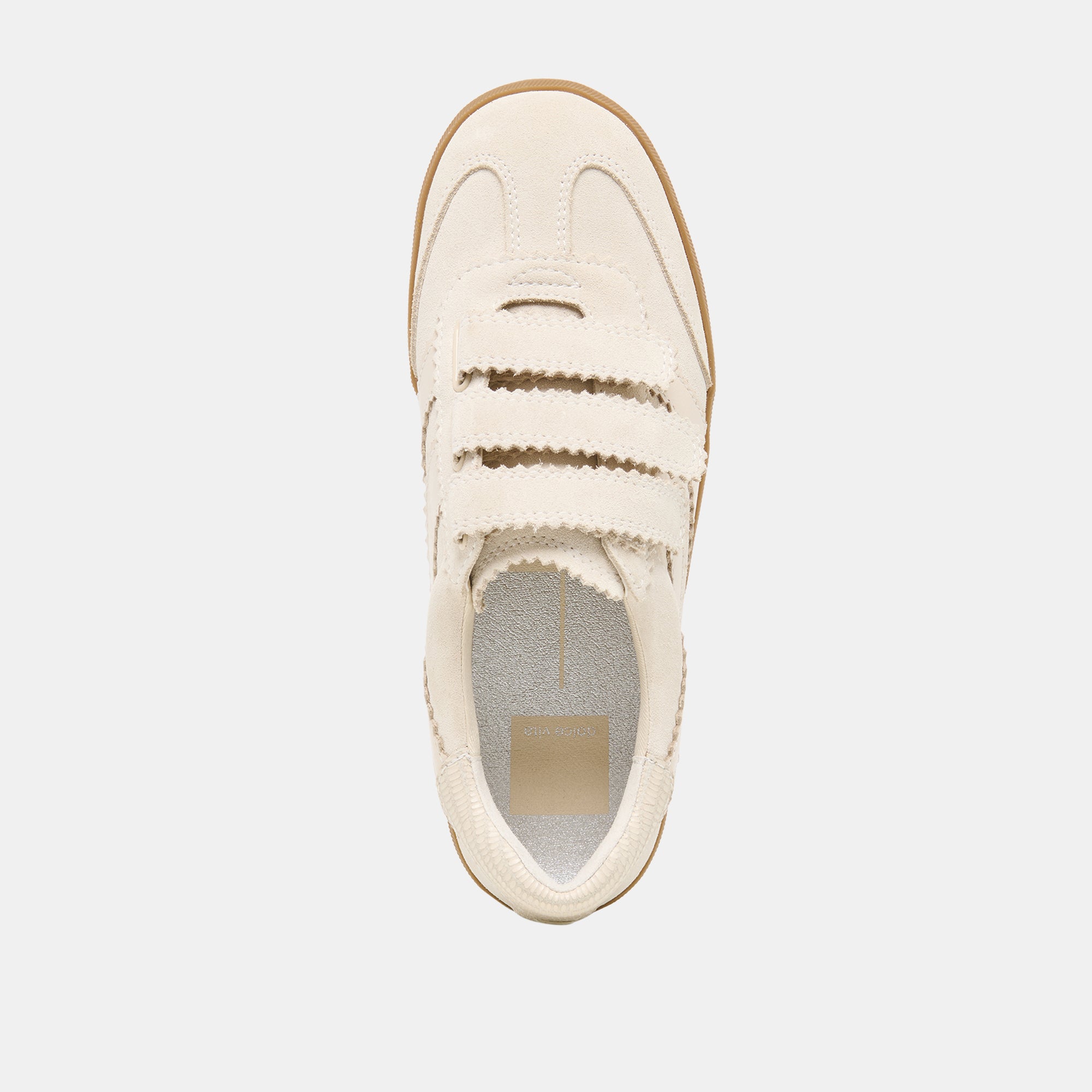 MERIT VELCRO SNEAKERS IVORY LEATHER - view 11