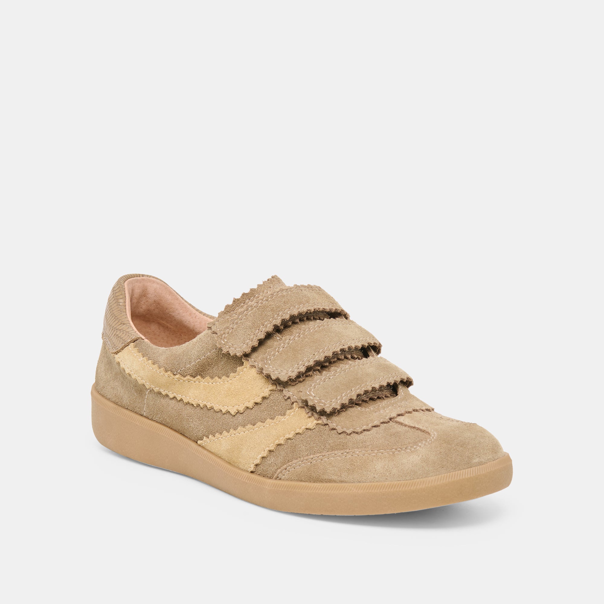 MERIT VELCRO SNEAKERS TAUPE MULTI LEATHER - view 2