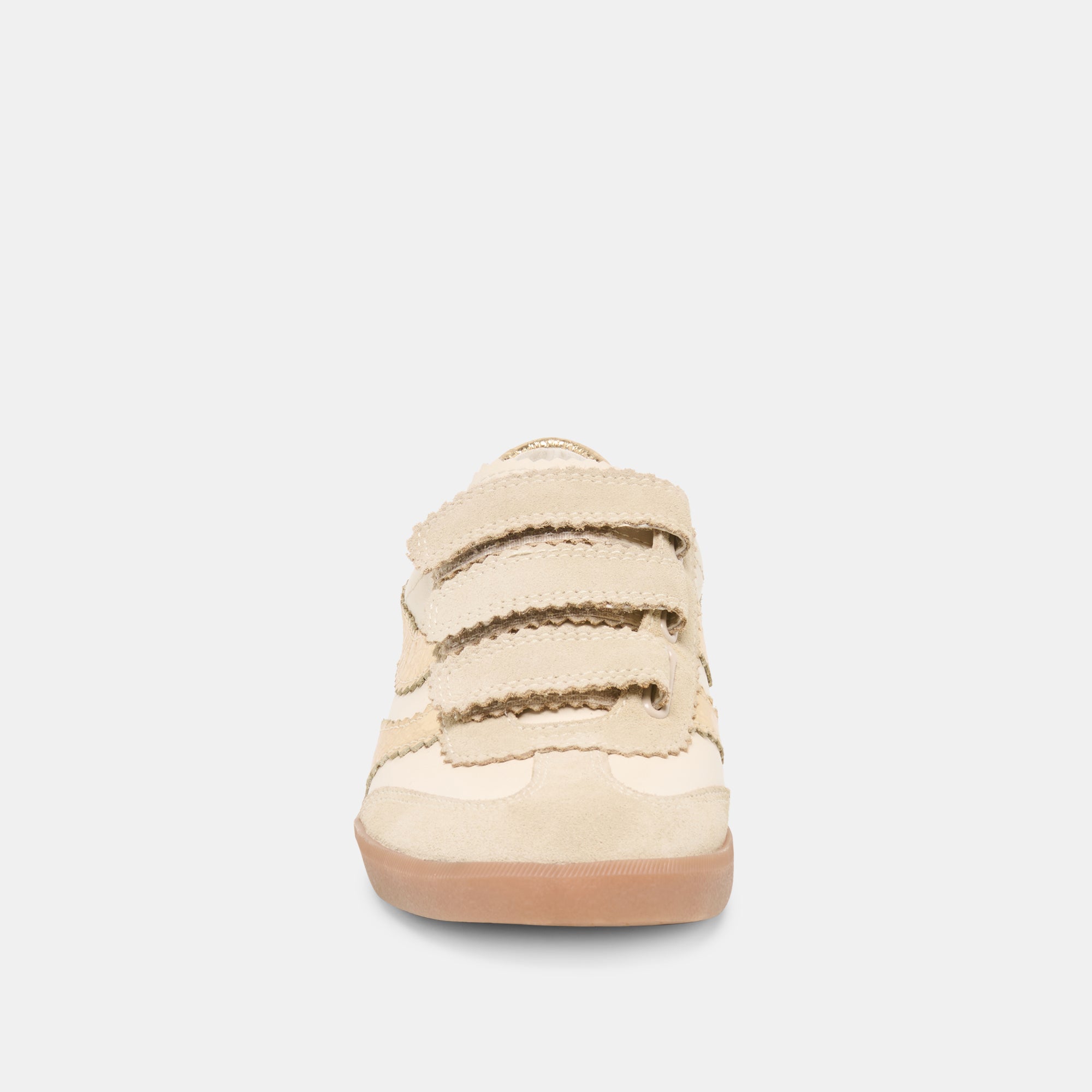 MERIT VELCRO SNEAKERS WHITE GOLD LEATHER - view 6