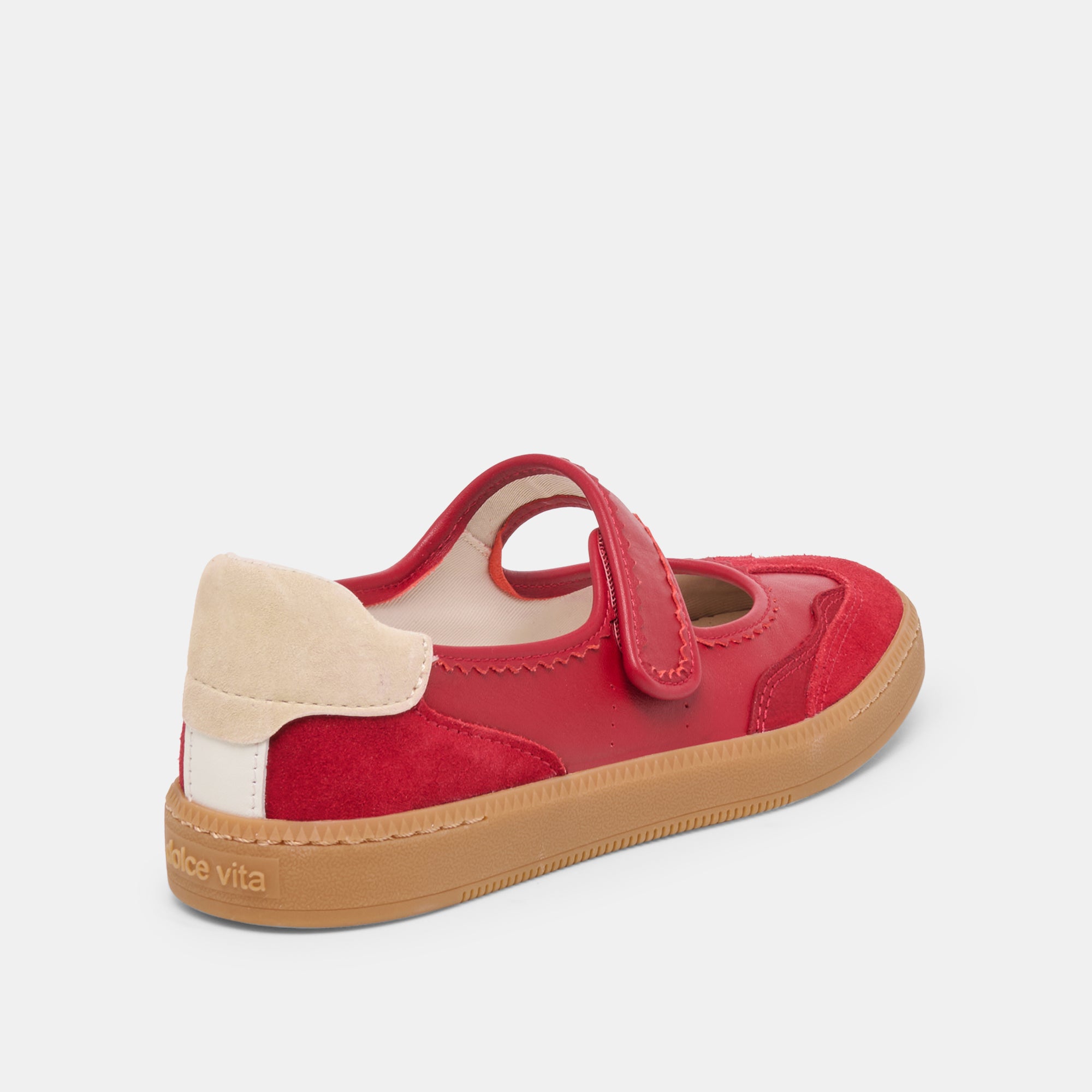 NANET SNEAKERS CRIMSON LEATHER - view 4