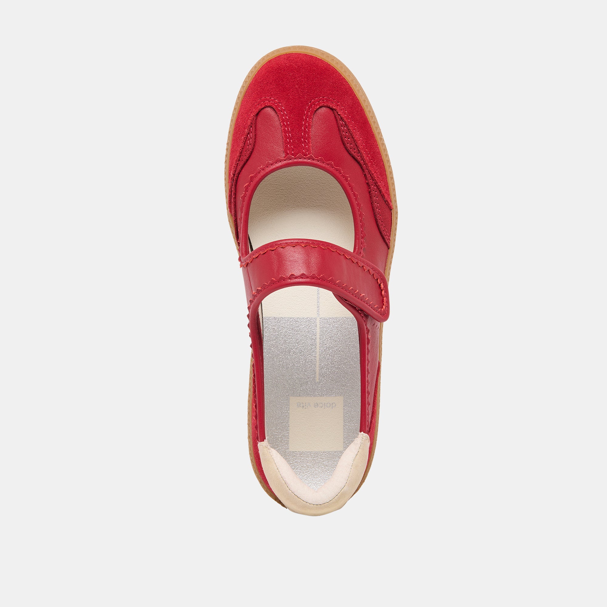 NANET SNEAKERS CRIMSON LEATHER - view 9