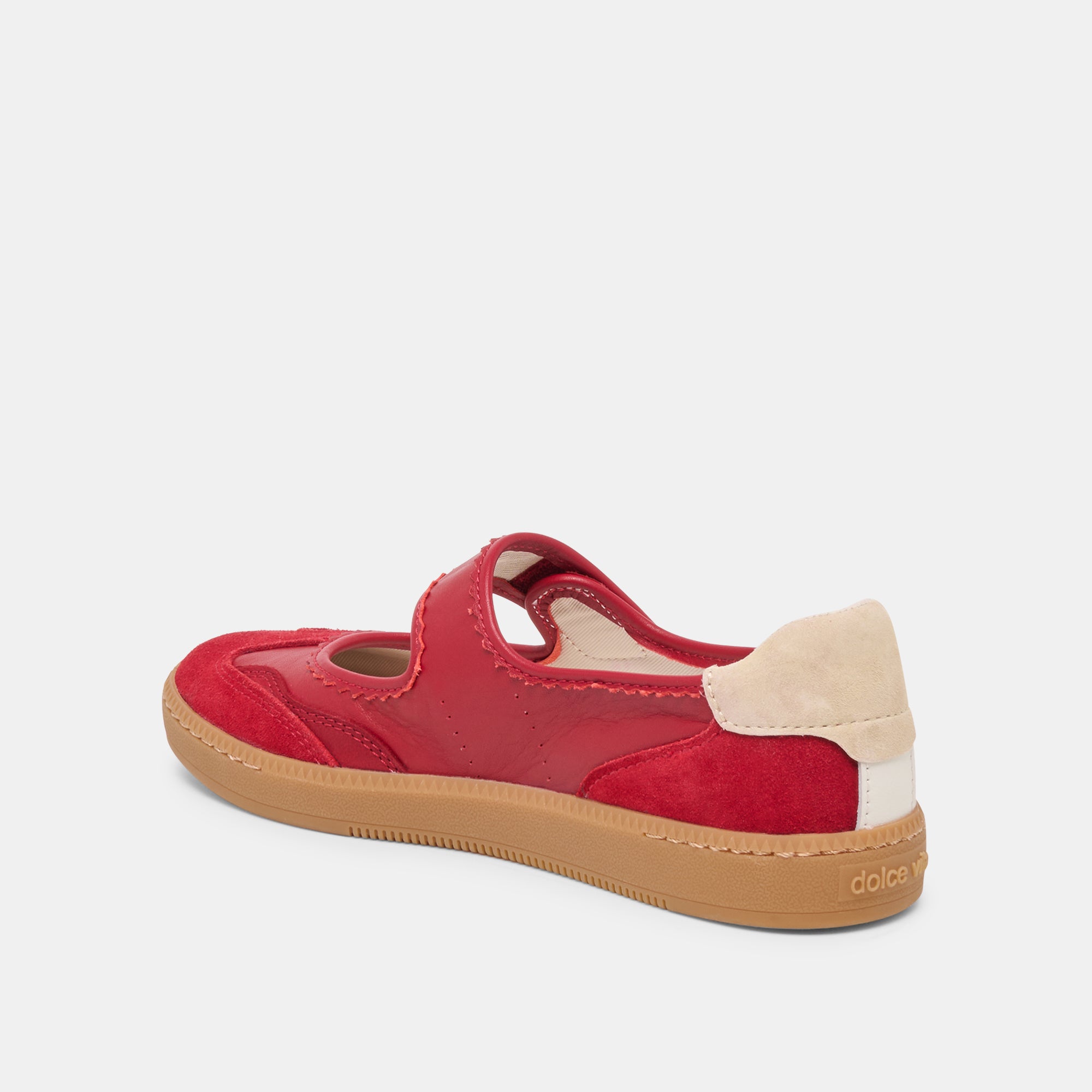 NANET SNEAKERS CRIMSON LEATHER - view 6