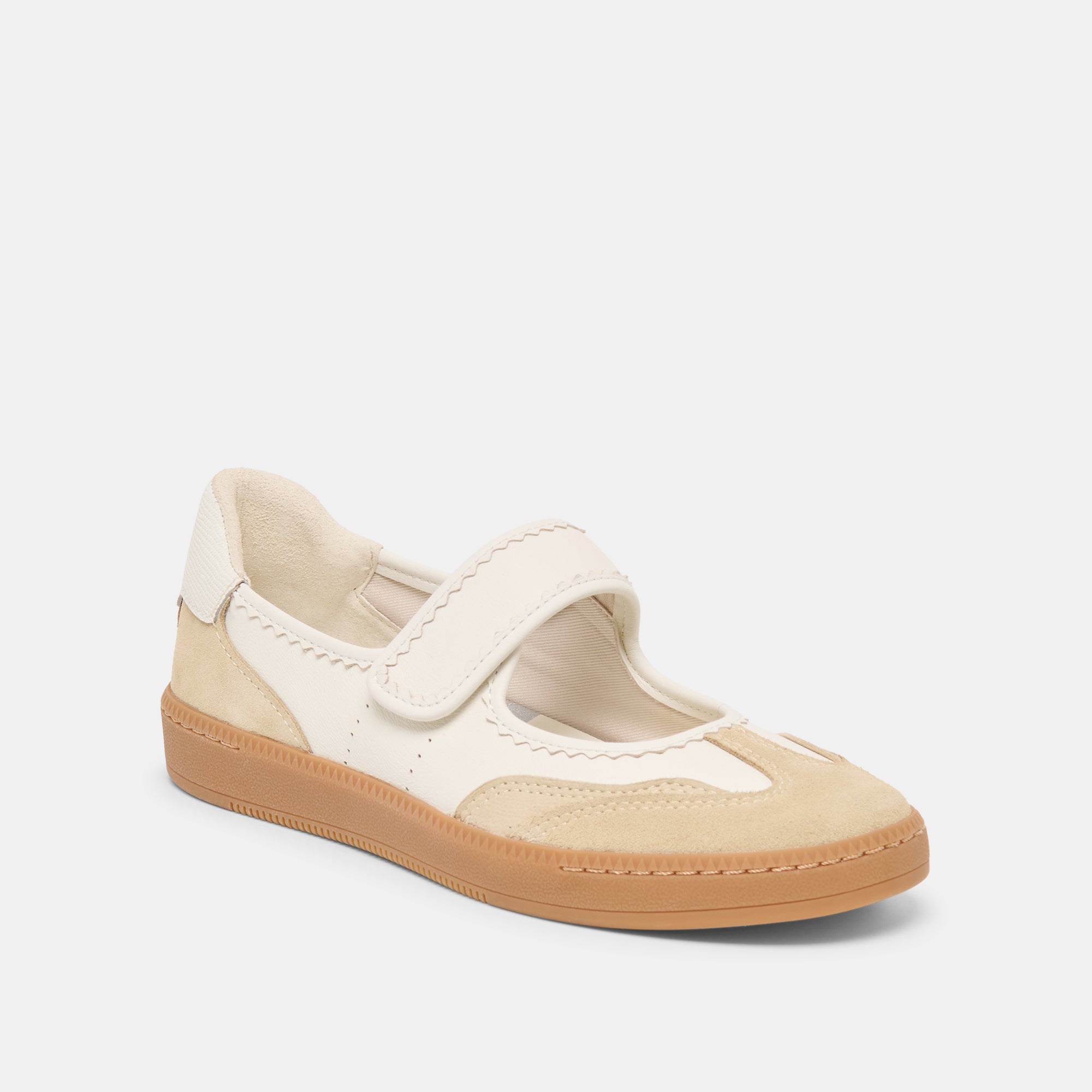NANET SNEAKERS IVORY MULTI LEATHER - view 3