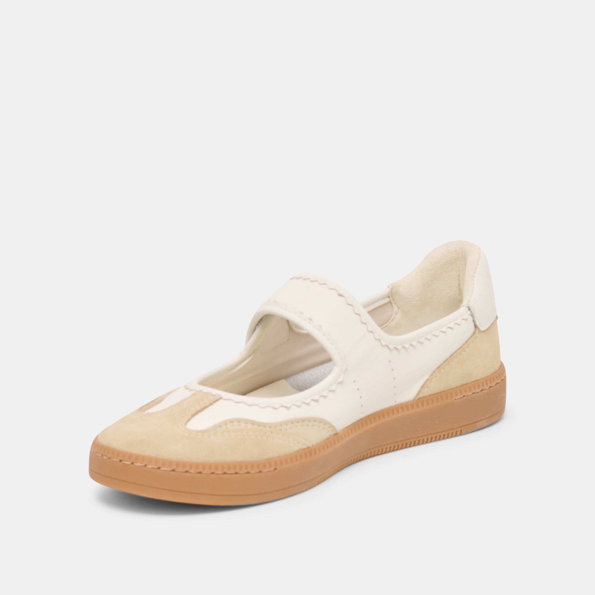 NANET SNEAKERS IVORY MULTI LEATHER - view 6
