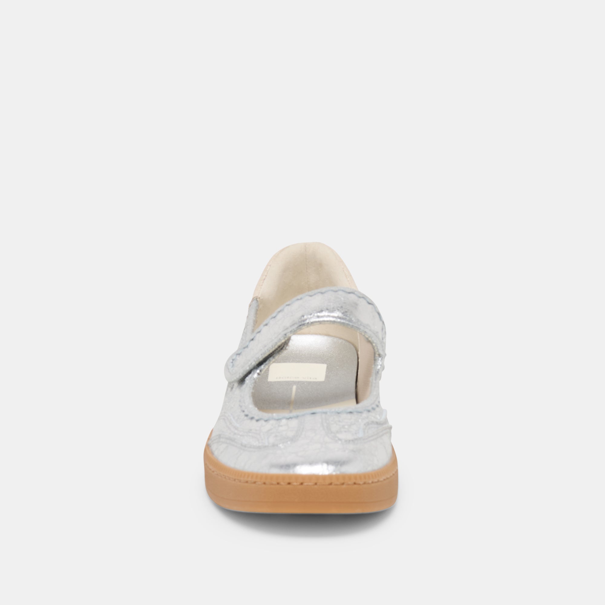 NANET SNEAKERS SILVER LEATHER - view 8