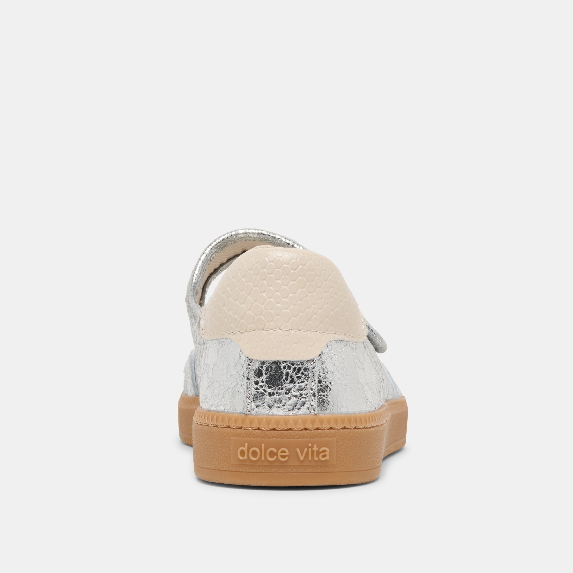 NANET SNEAKERS SILVER LEATHER - view 9