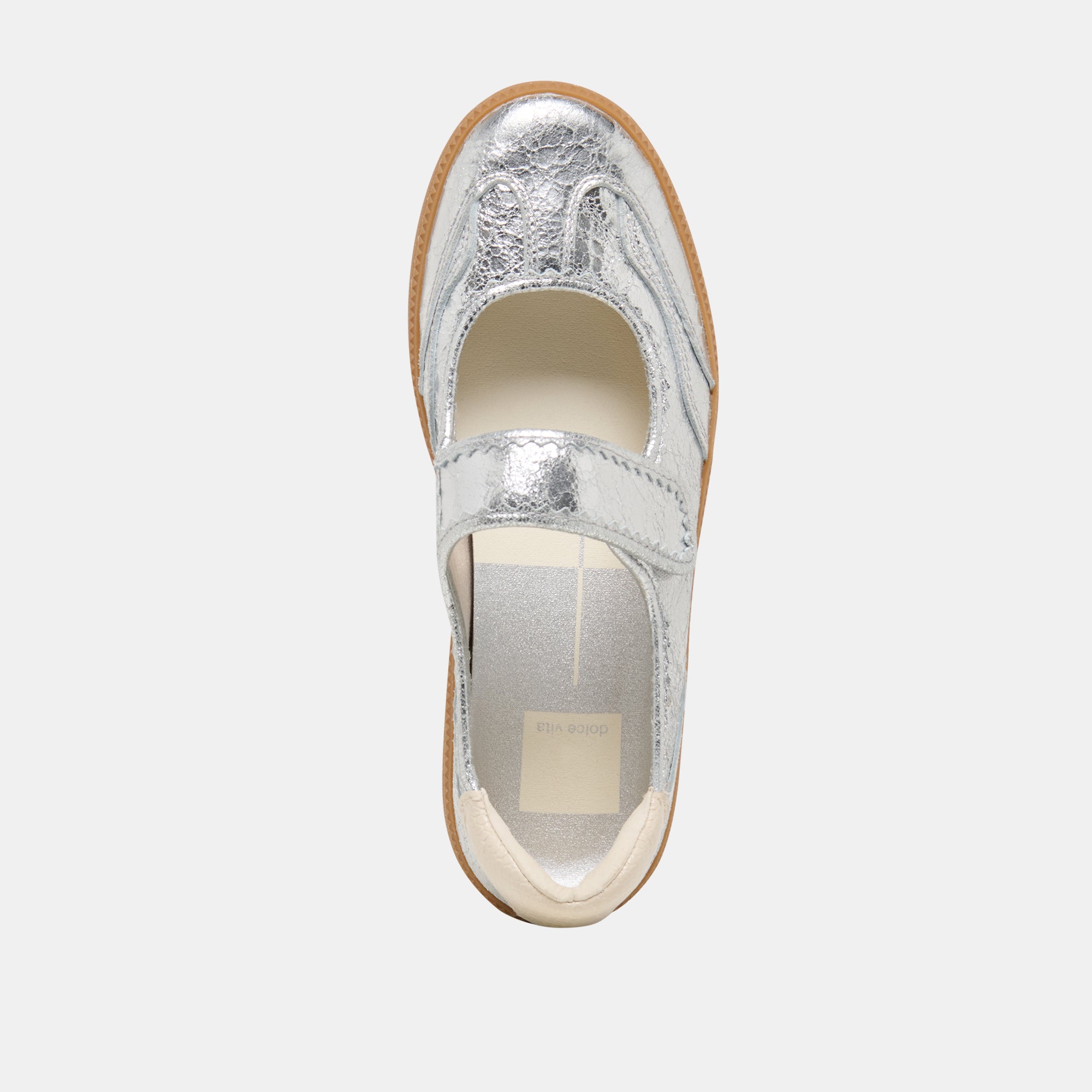 NANET SNEAKERS SILVER LEATHER - view 10