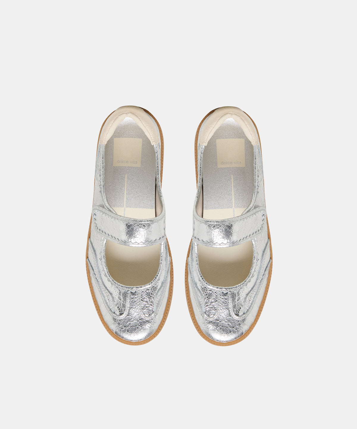 NANET SNEAKERS SILVER LEATHER - view 3