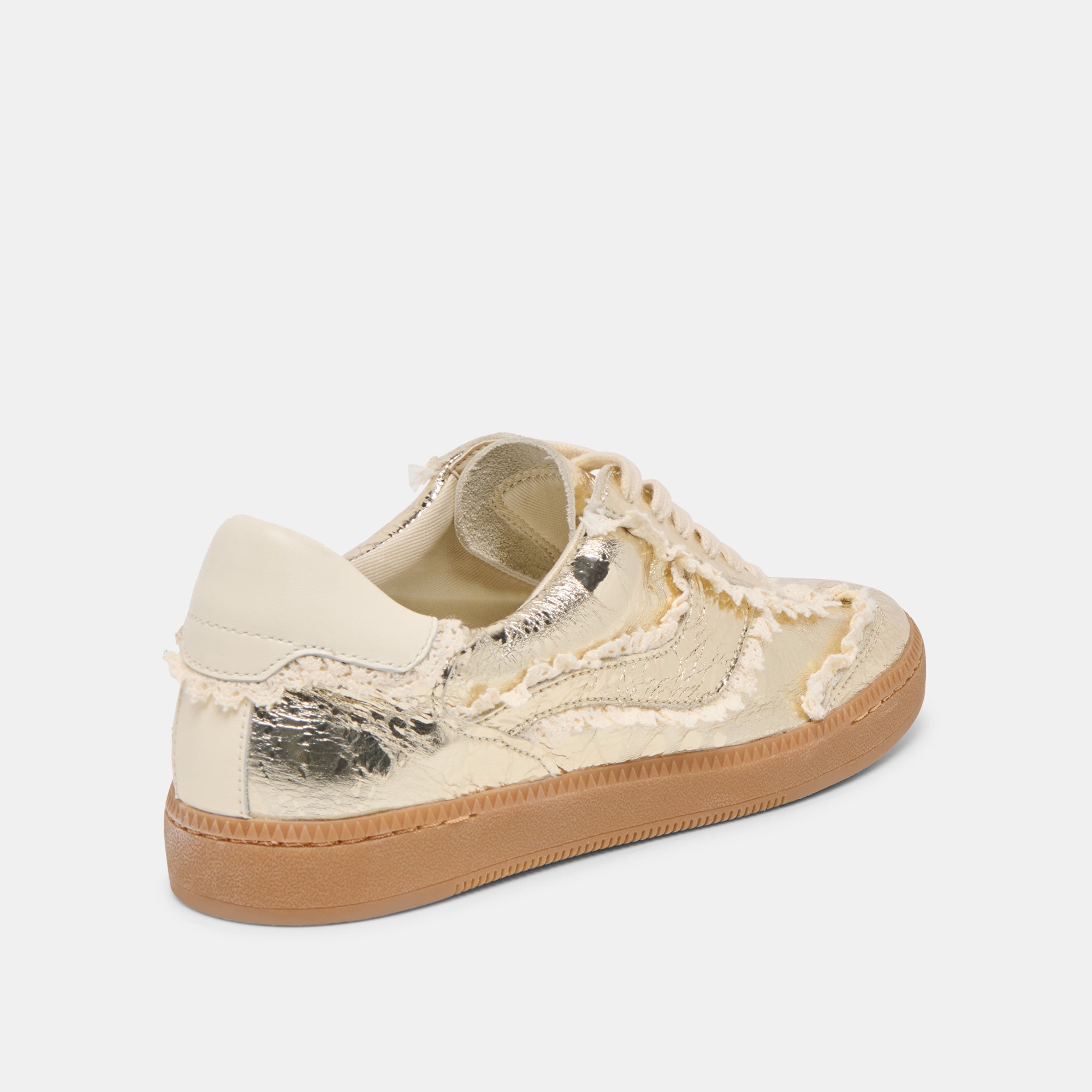 NOTICE LACE SNEAKERS PLATINUM DISTRESSED LEATHER - view 4
