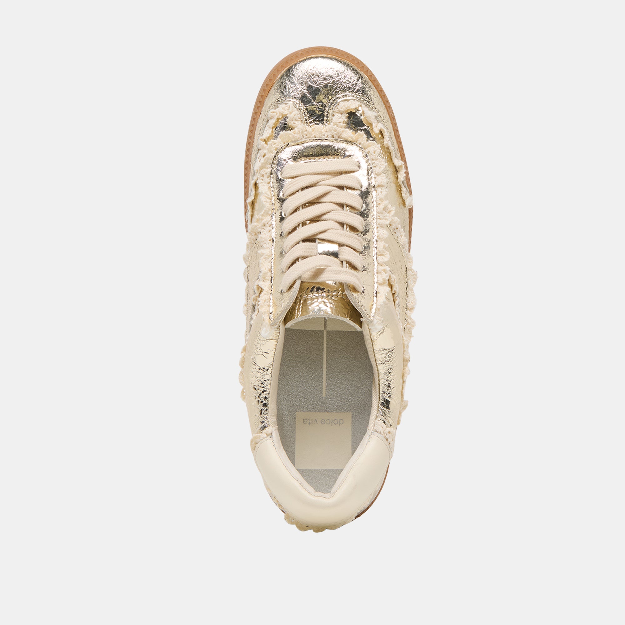 NOTICE LACE SNEAKERS PLATINUM DISTRESSED LEATHER - view 9