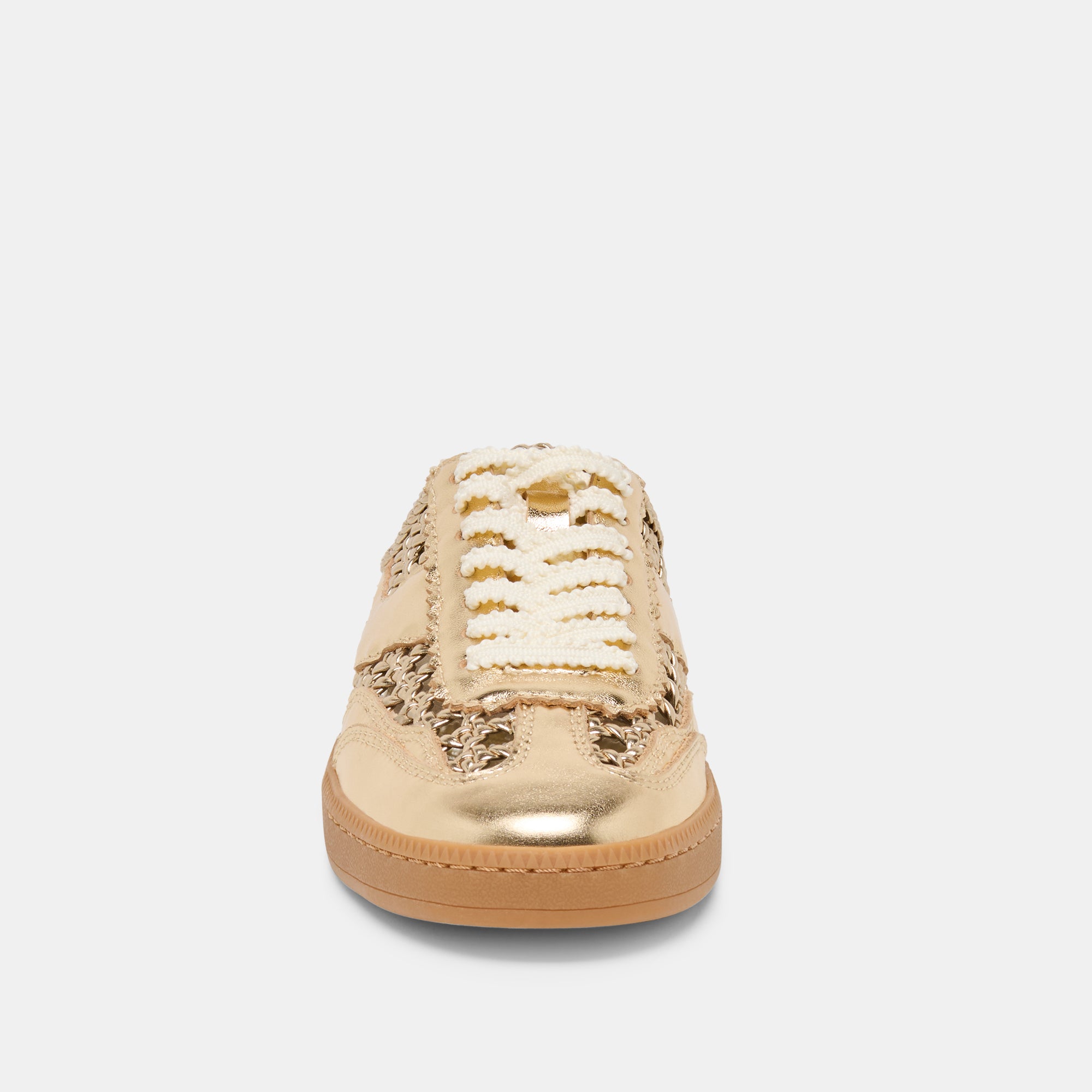 NOTICE SLIDE WOVEN SNEAKERS GOLD WOVEN STELLA - view 8