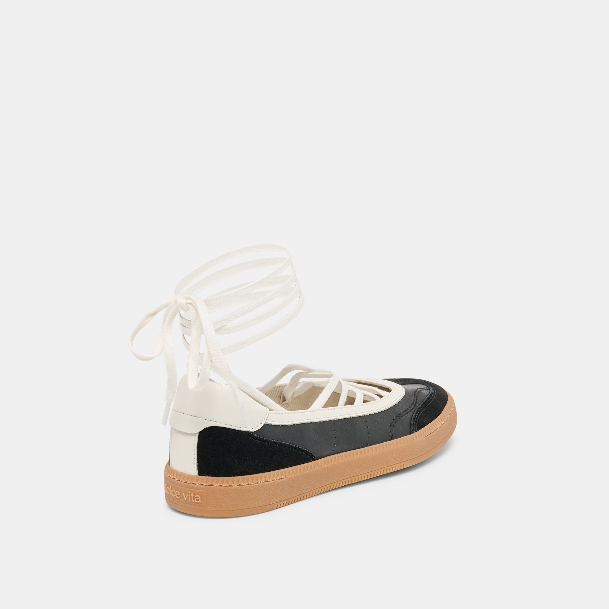 NYOMIE SNEAKERS BLACK LEATHER - view 3