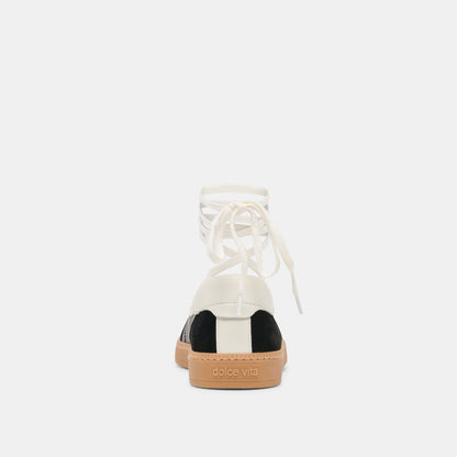 NYOMIE SNEAKERS BLACK LEATHER