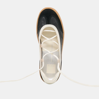 NYOMIE SNEAKERS BLACK LEATHER