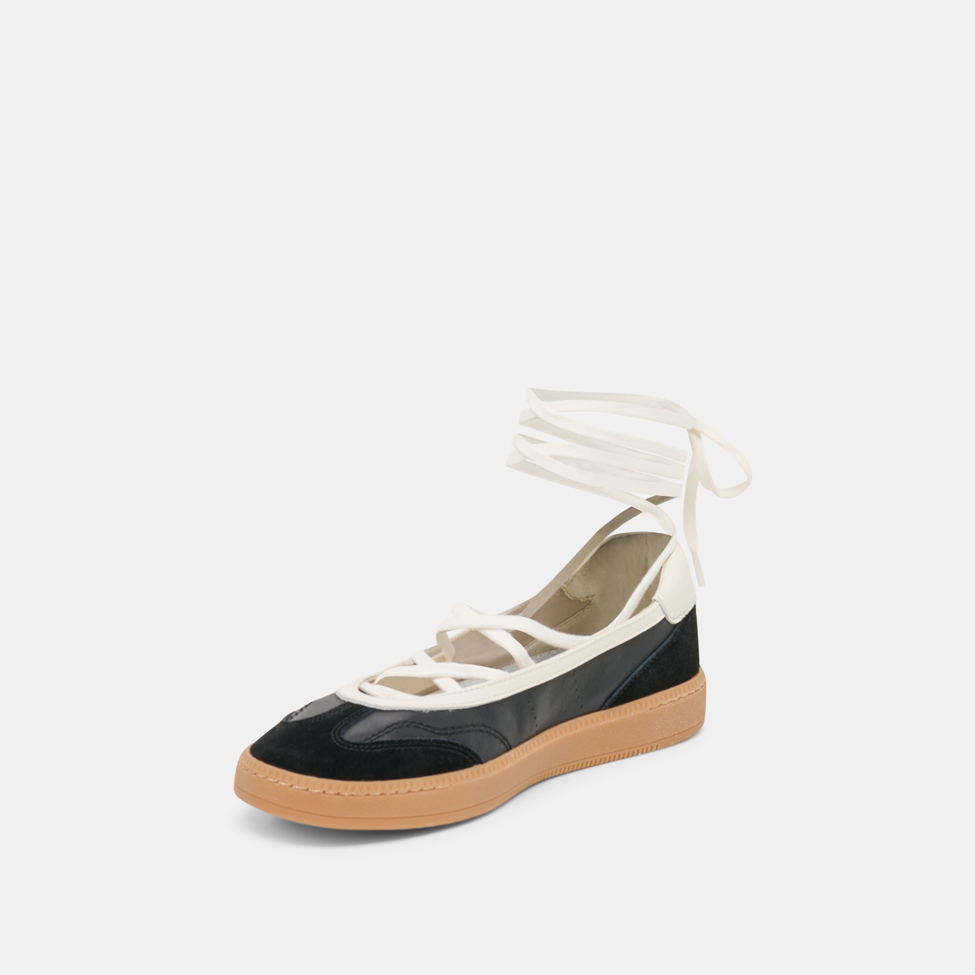 NYOMIE SNEAKERS BLACK LEATHER - view 4