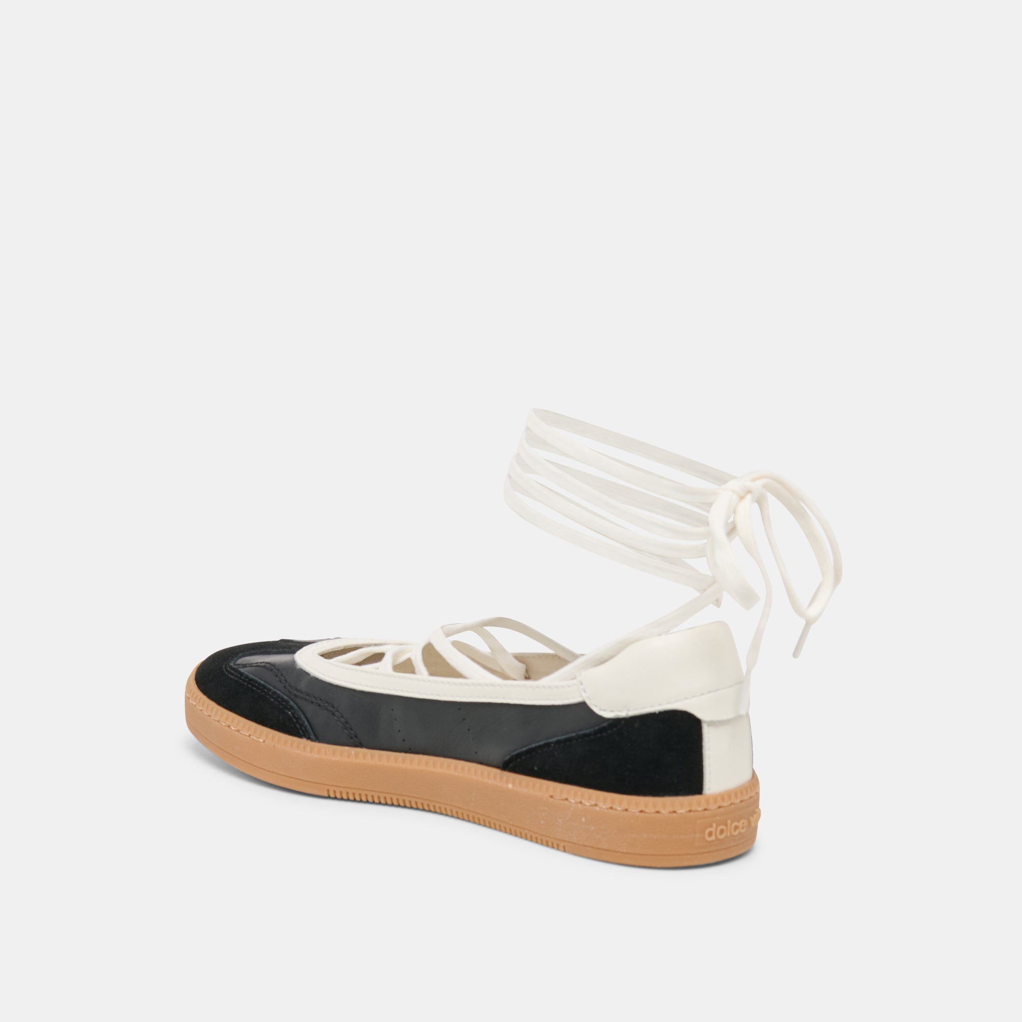 NYOMIE SNEAKERS BLACK LEATHER - view 5