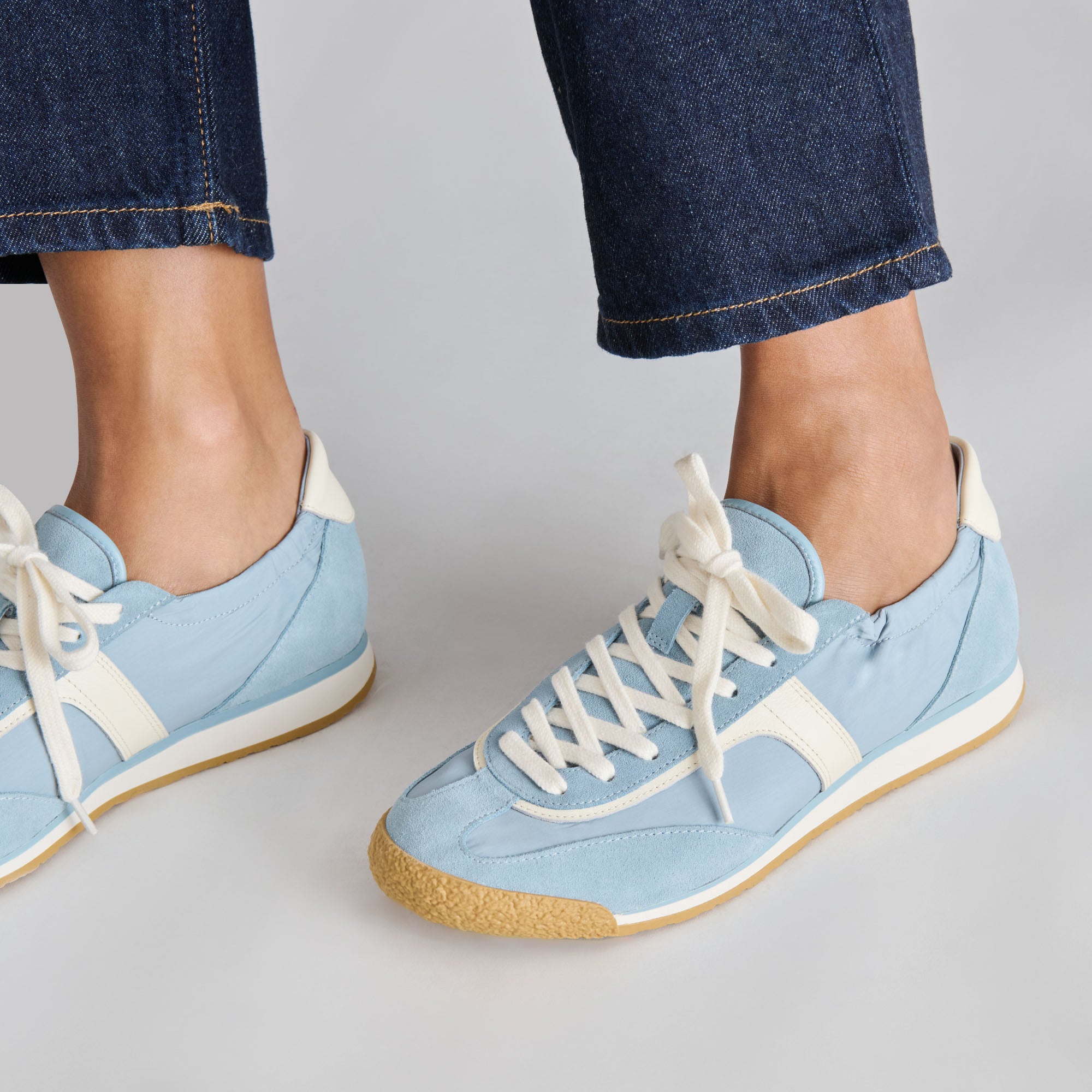 SARIYA SNEAKERS LT BLUE NYLON - view 4