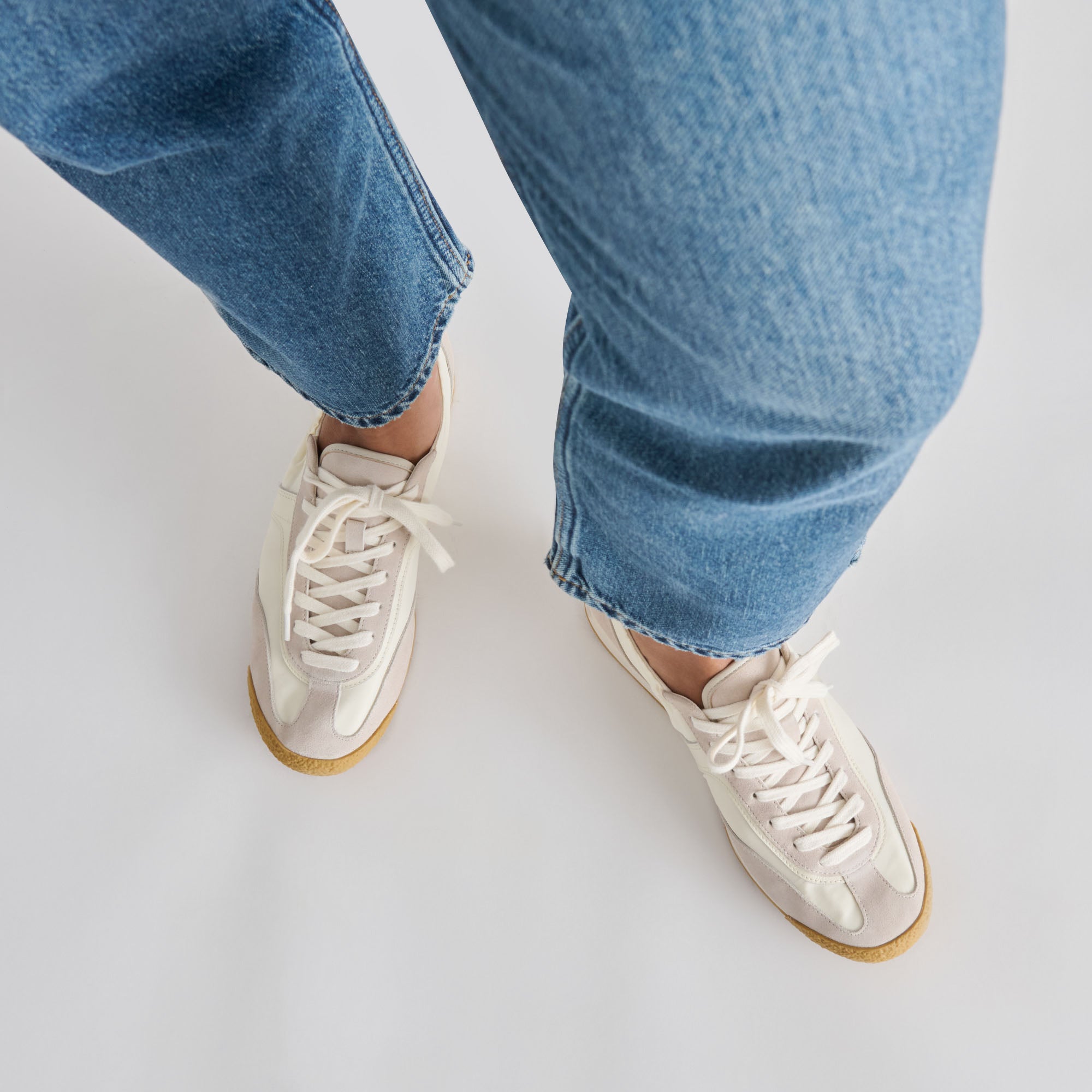 SARIYA SNEAKERS WHITE NYLON - view 8
