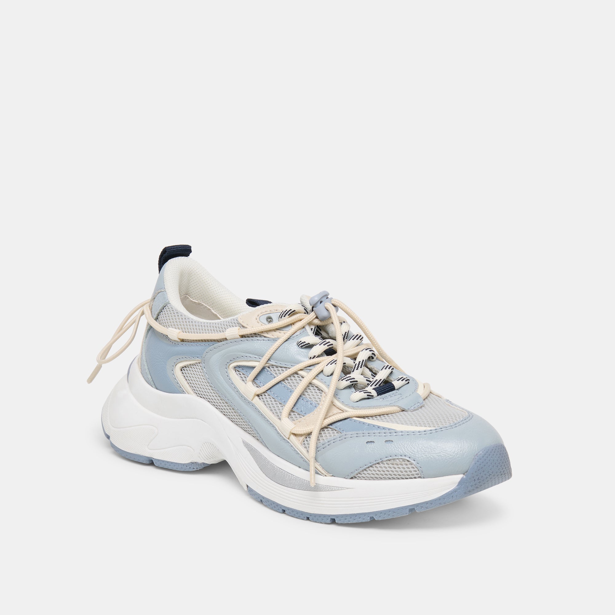SELMAR SNEAKERS BLUE MULTI LEATHER - view 2