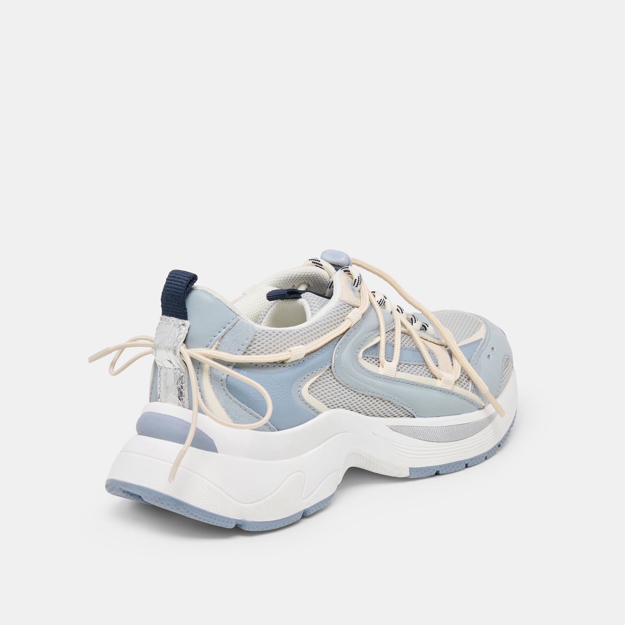 SELMAR SNEAKERS BLUE MULTI LEATHER - view 3