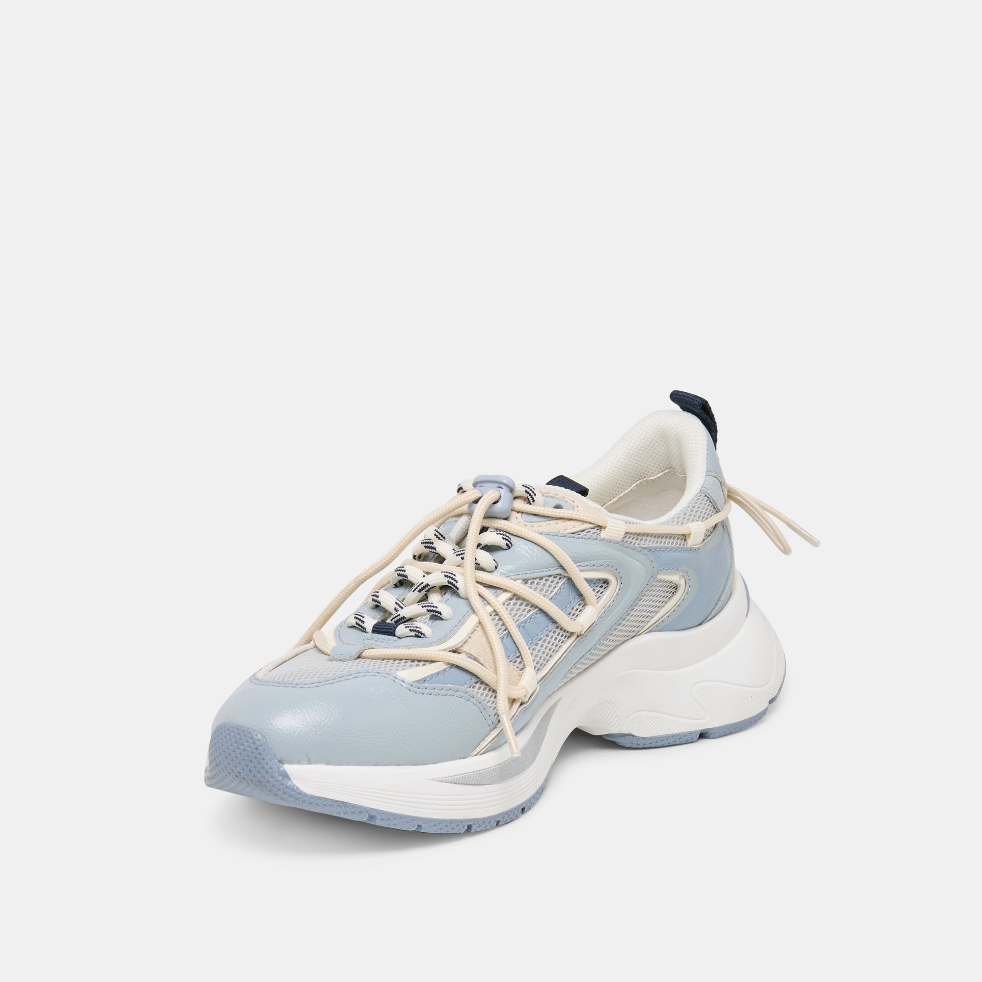 SELMAR SNEAKERS BLUE MULTI LEATHER - view 4