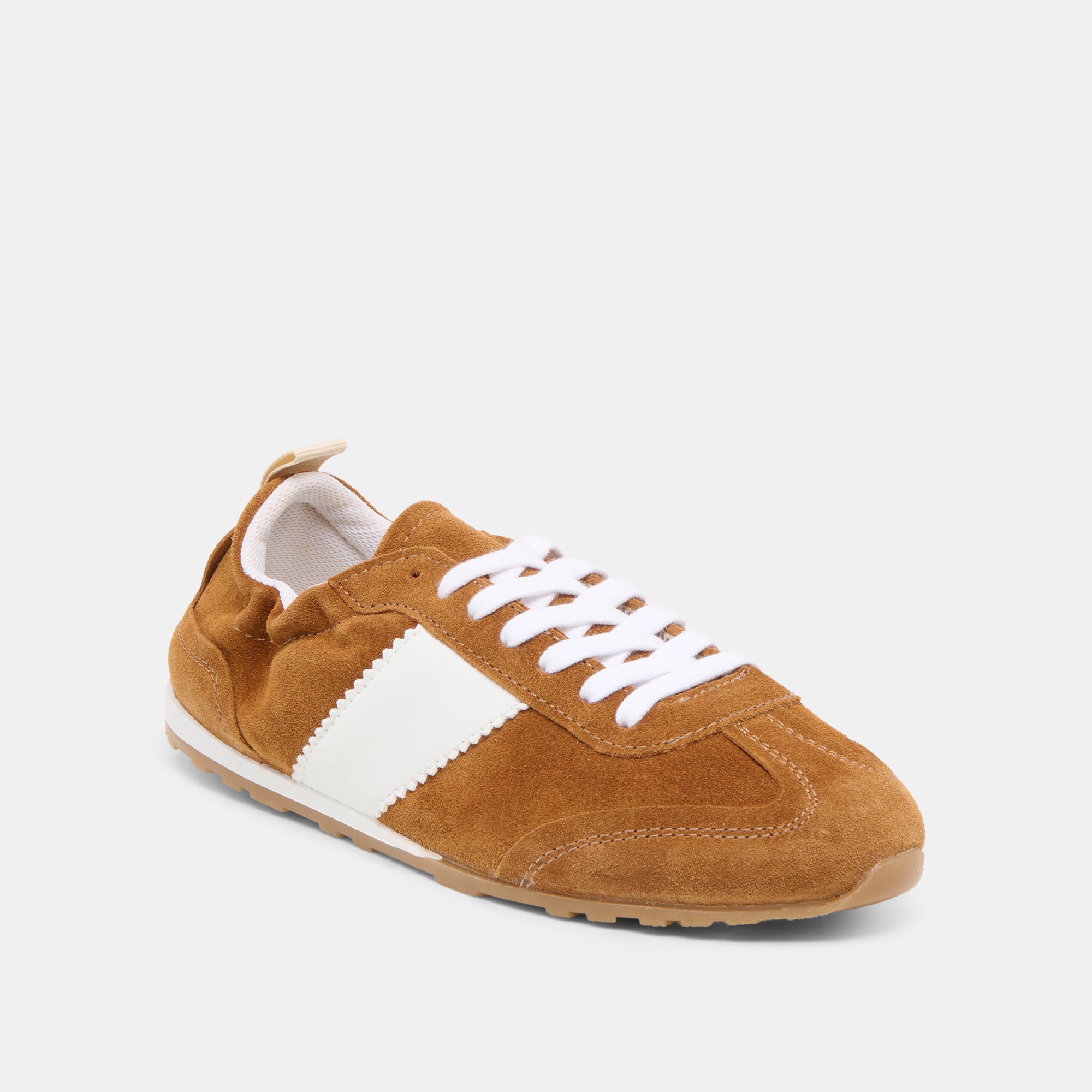 SHYLA SNEAKERS COGNAC SUEDE - view 3
