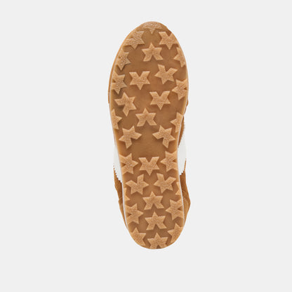 SHYLA SNEAKERS COGNAC SUEDE