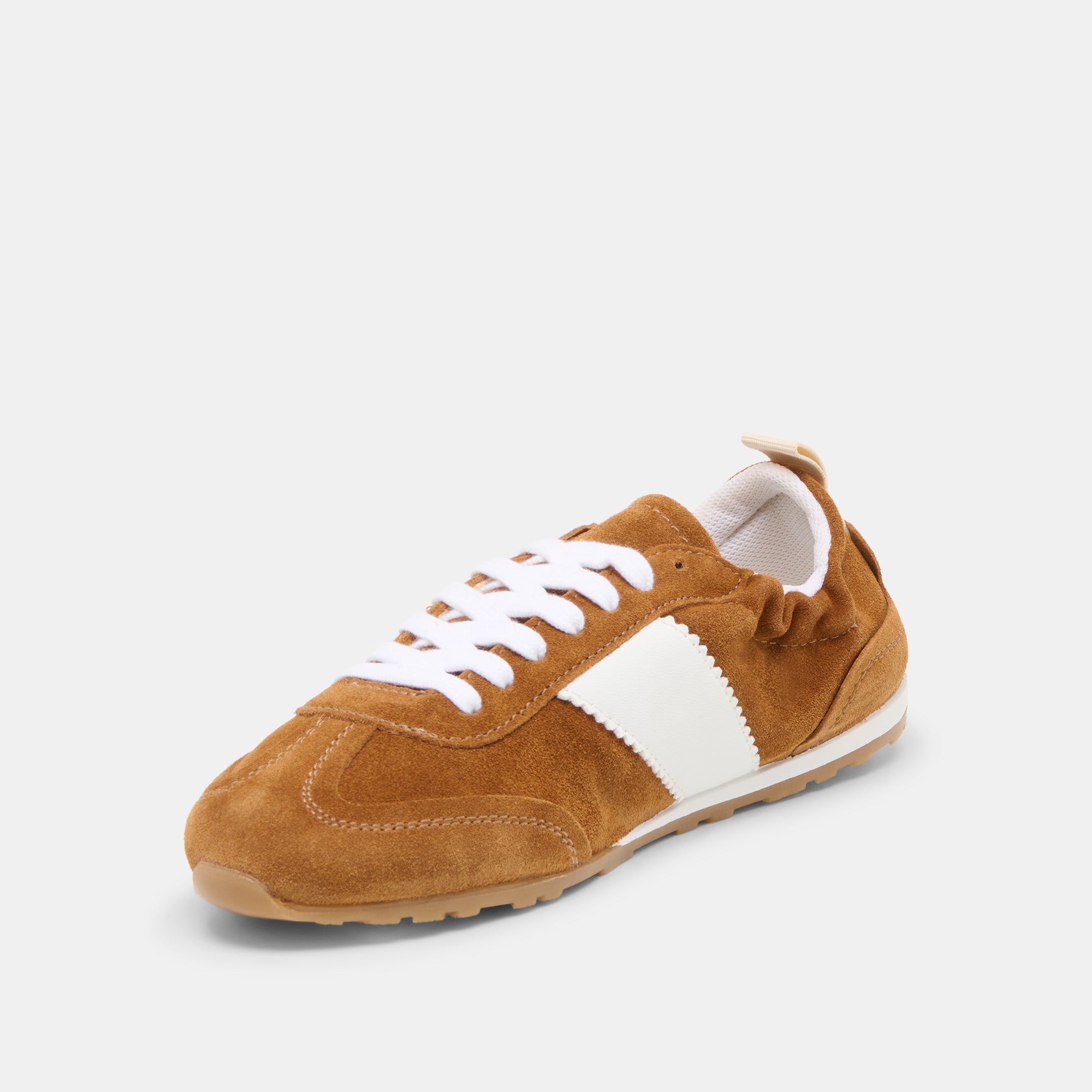 SHYLA SNEAKERS COGNAC SUEDE - view 6