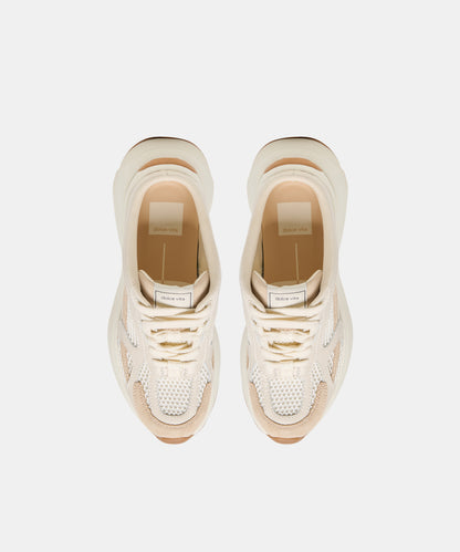 SWAYZY SNEAKERS IVORY MULTI SUEDE
