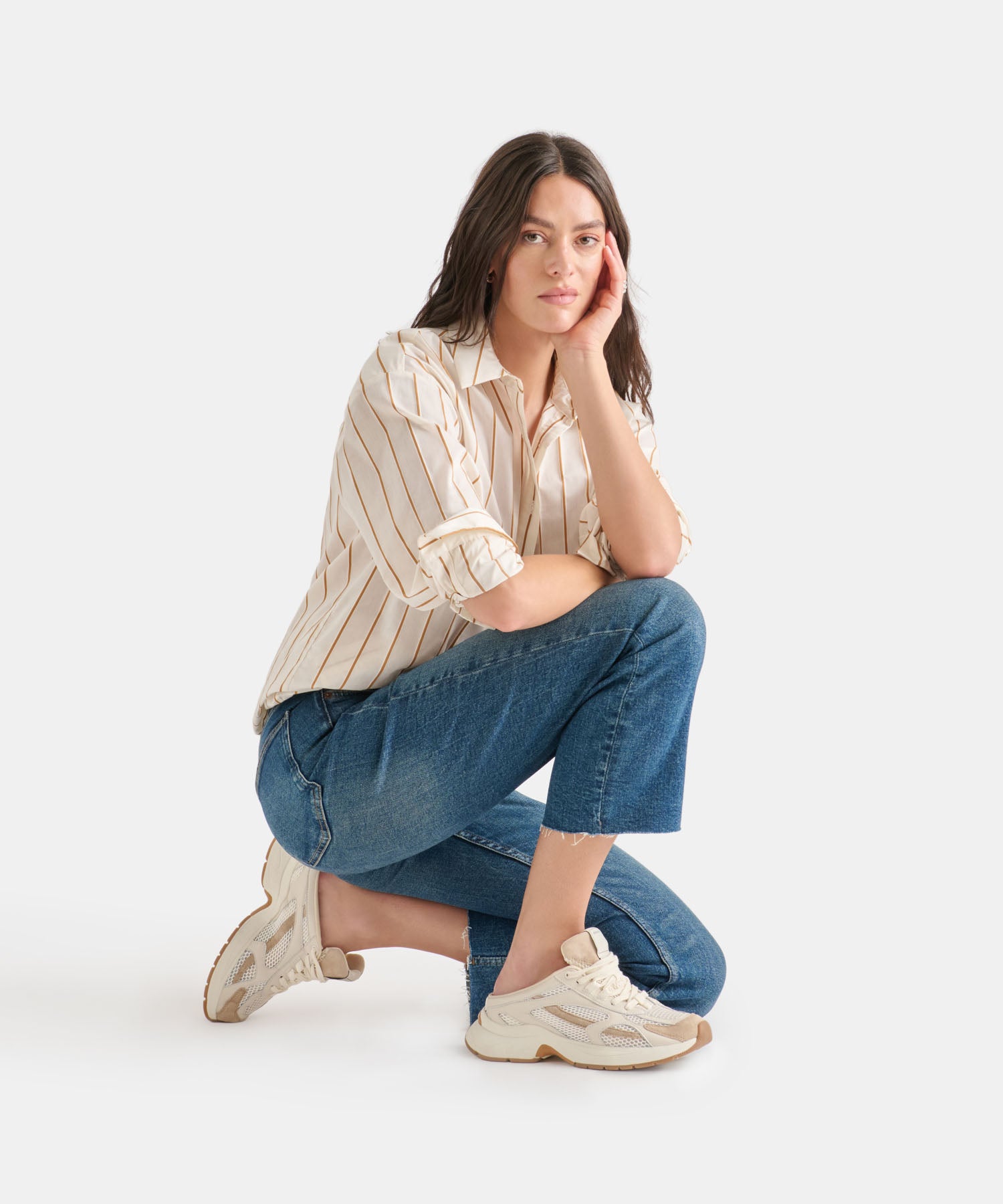 SWAYZY SNEAKERS IVORY MULTI SUEDE - view 2