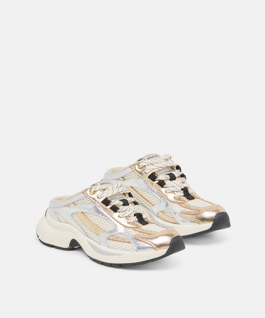 SWAYZY SNEAKERS METALLIC MULTI LEATHER