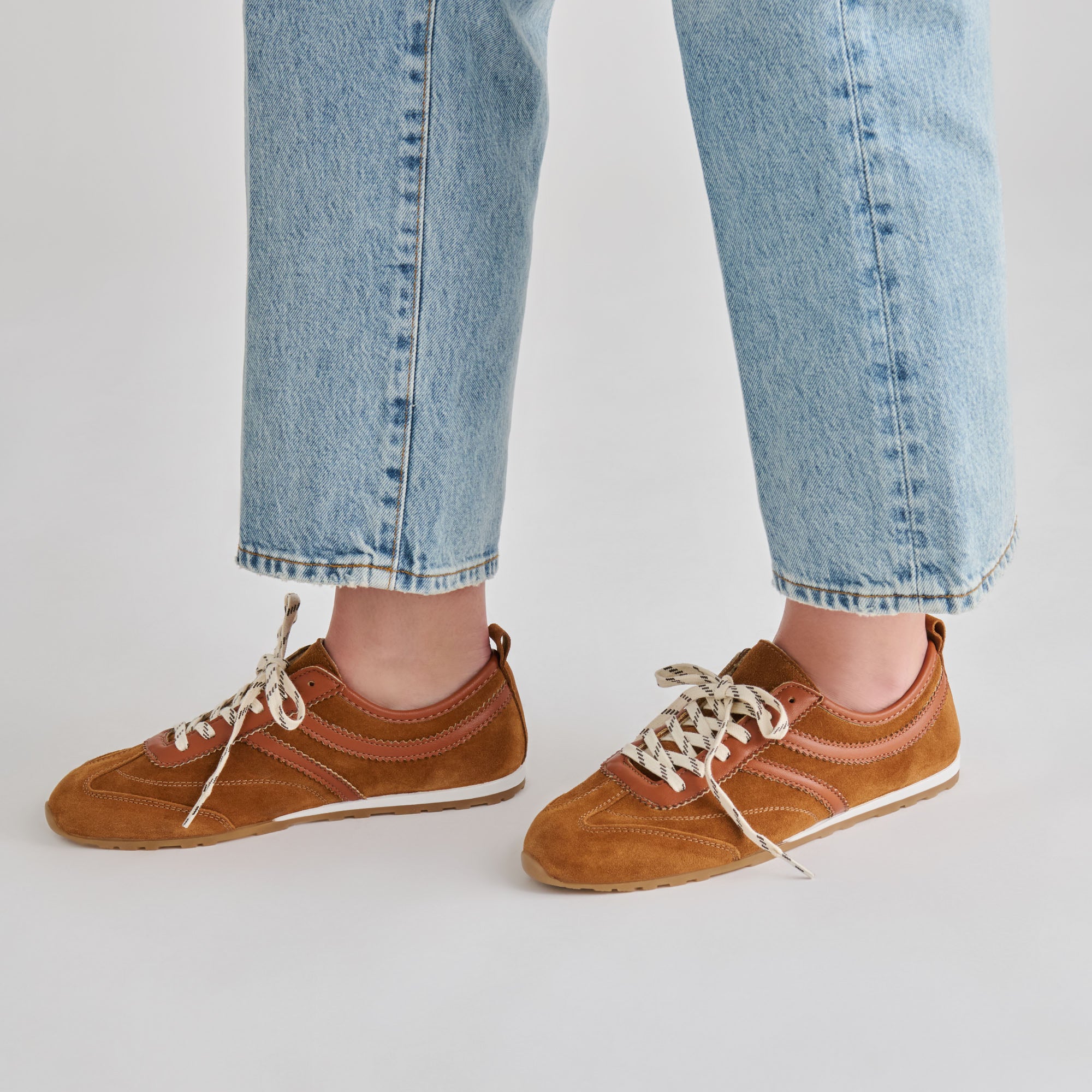VIPER SNEAKERS COGNAC SUEDE - view 2