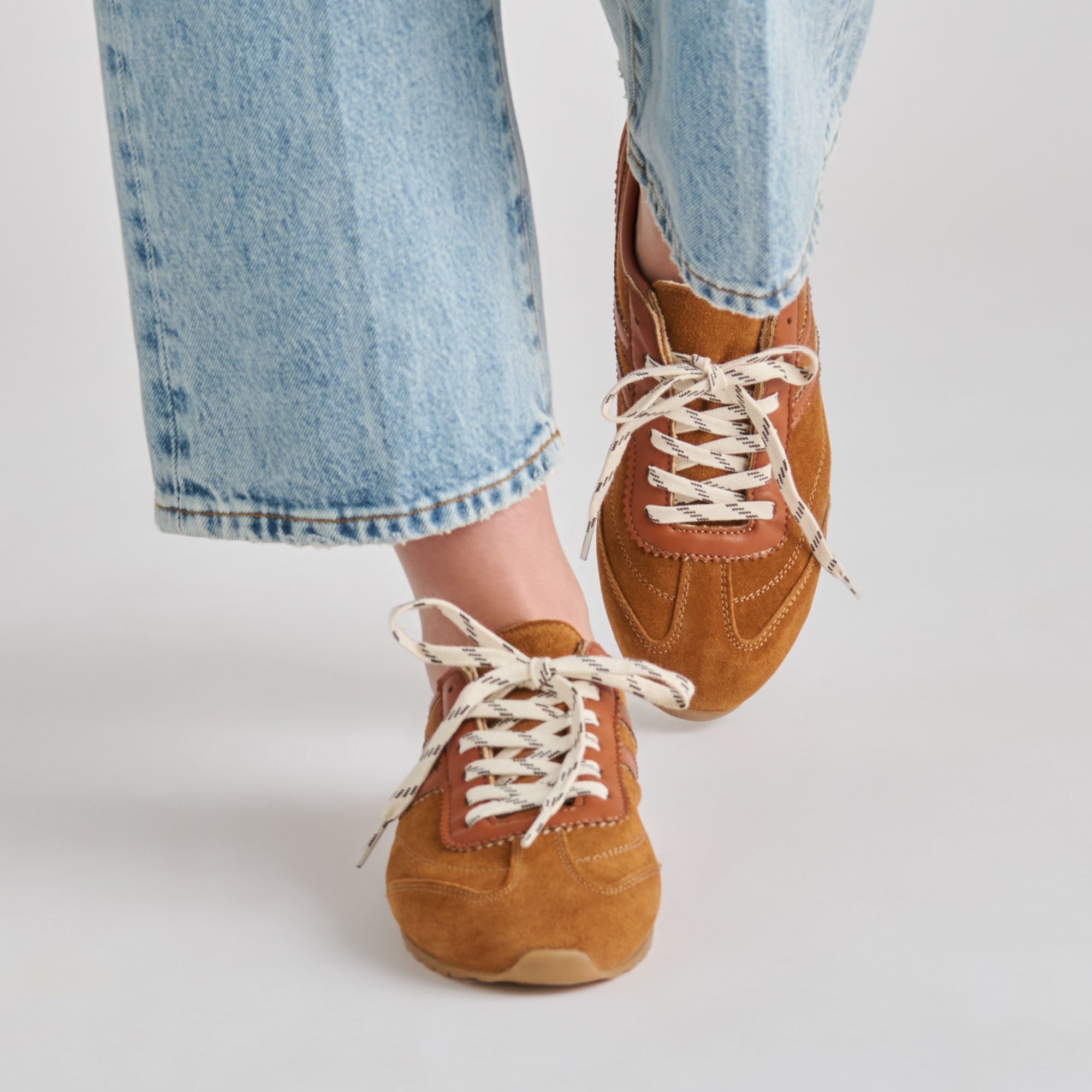 VIPER SNEAKERS COGNAC SUEDE - view 9