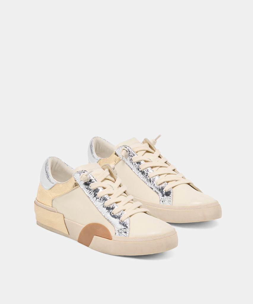 ZINA SNEAKERS METALLIC MULTI LEATHER