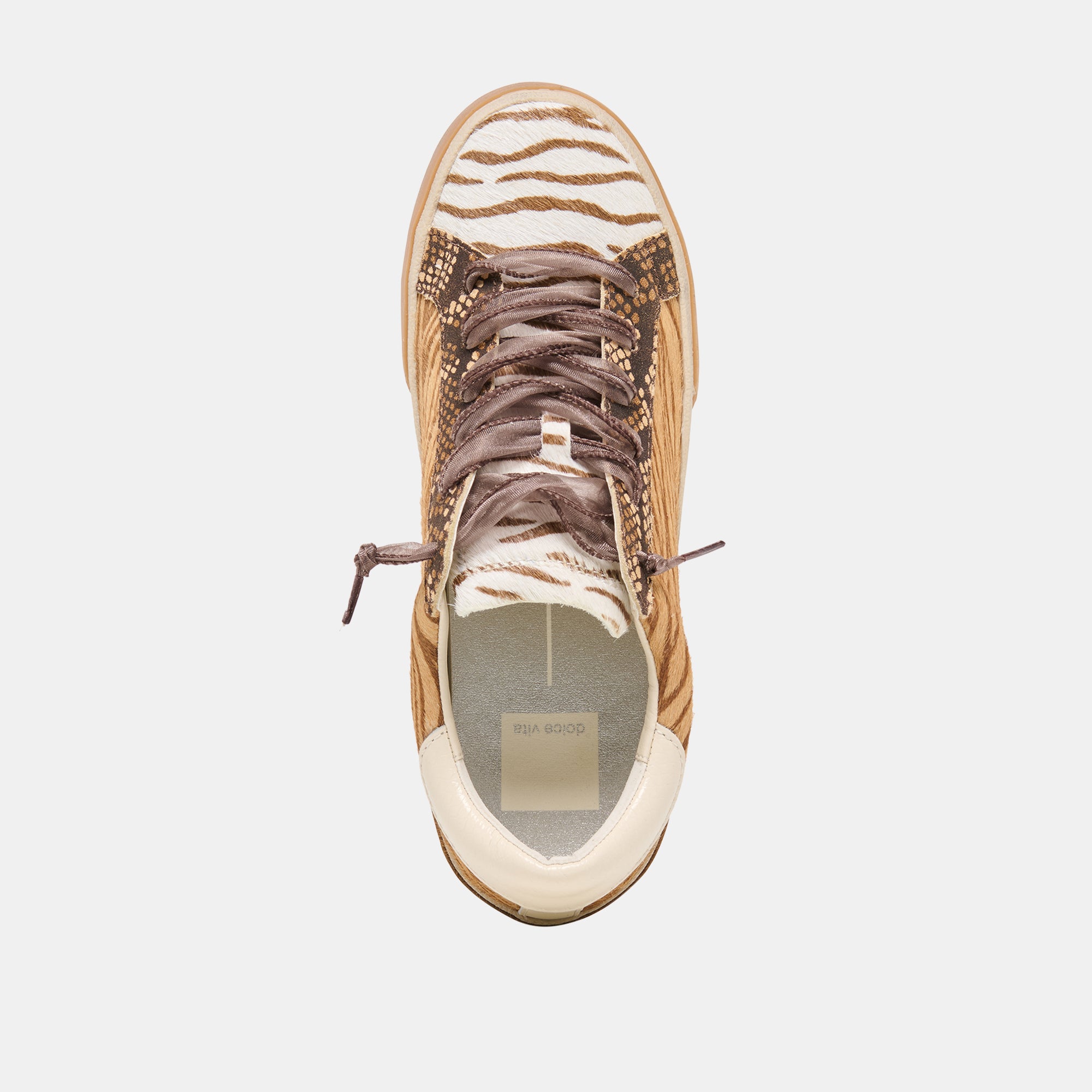 ZINA SNEAKERS ZEBRA MULTI CALF HAIR