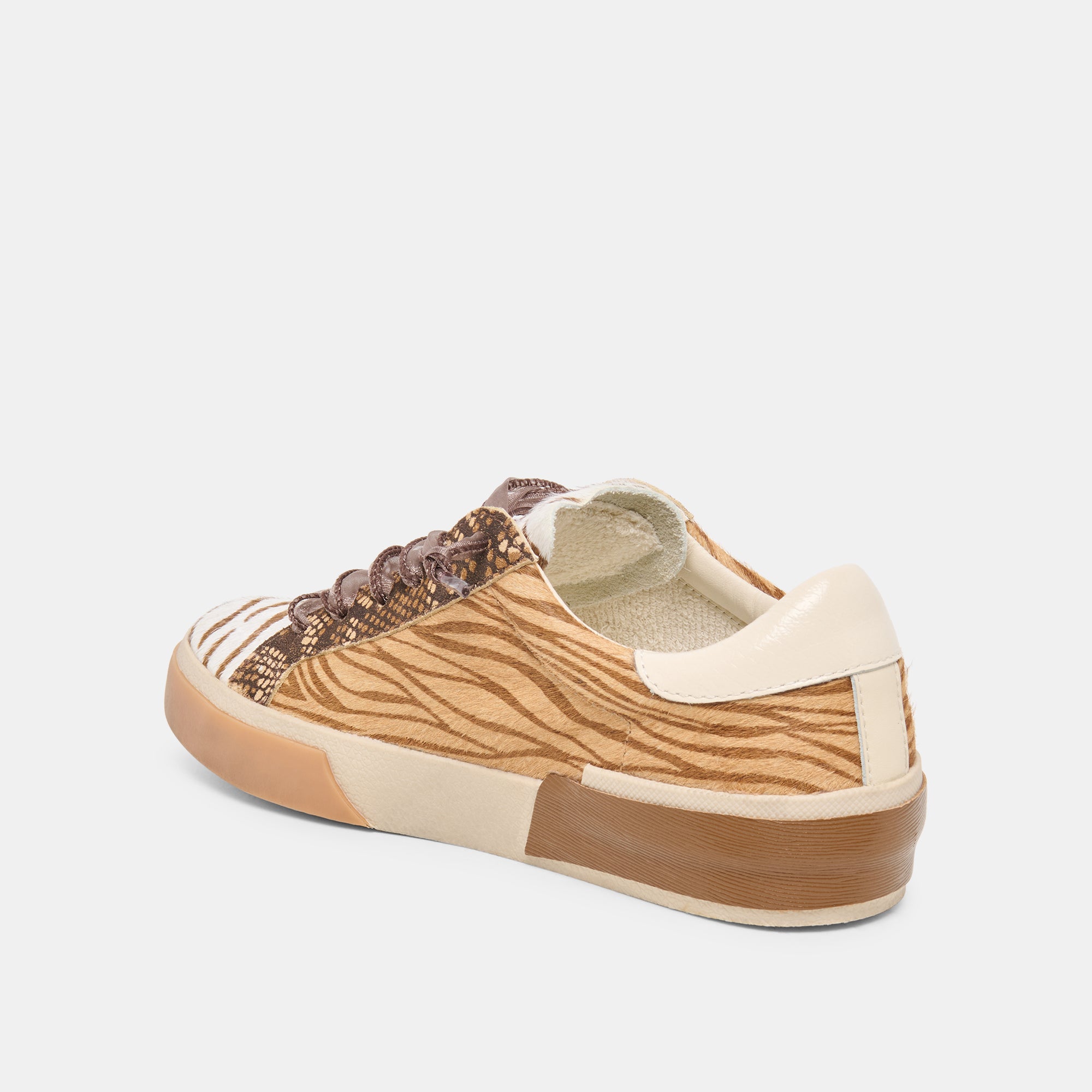ZINA SNEAKERS ZEBRA MULTI CALF HAIR