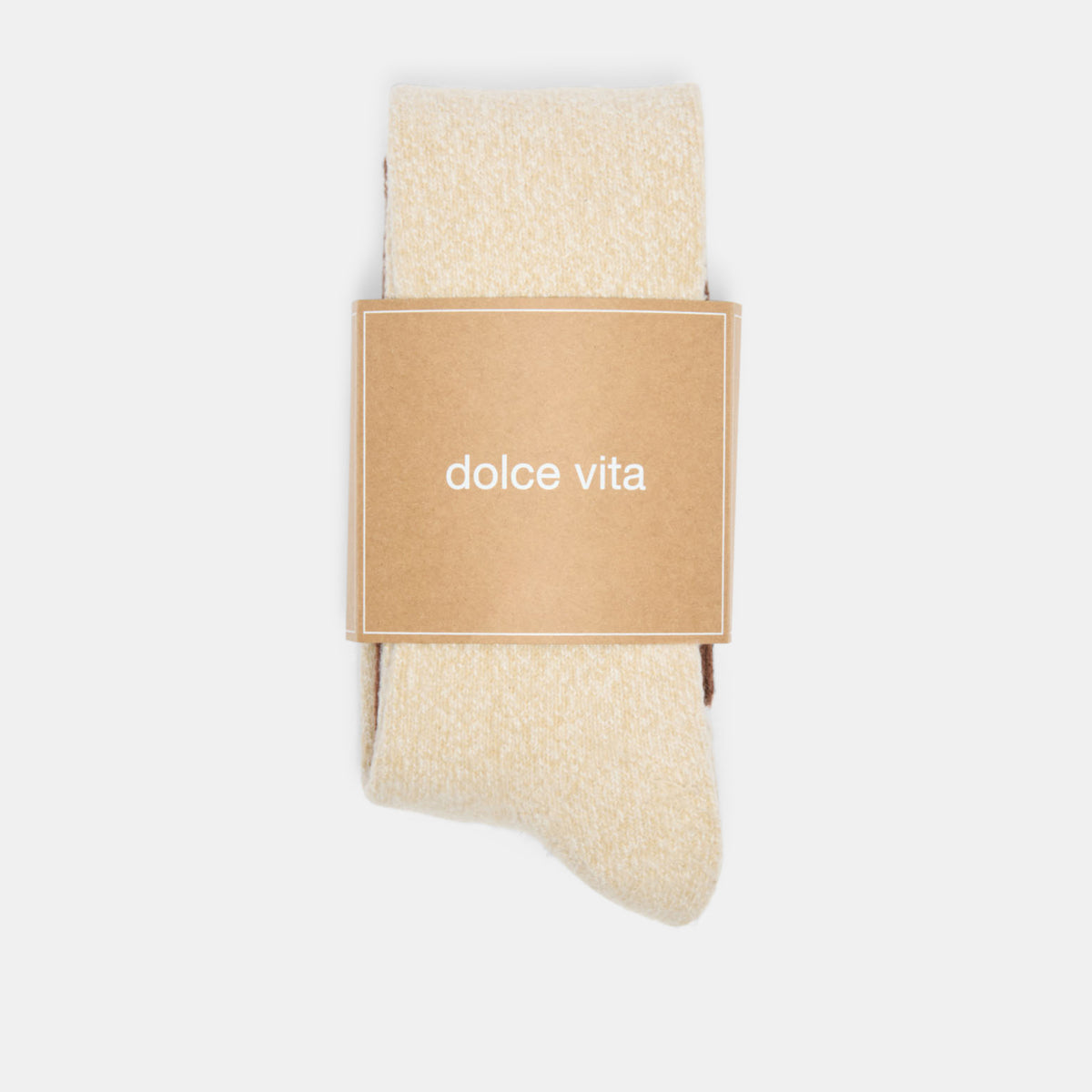 2 PACK CHUNKY KNEE HIGH SOCKS TAUPE MULTI - view 3