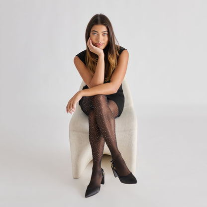 CAREL HIGH HEELS ONYX SATIN