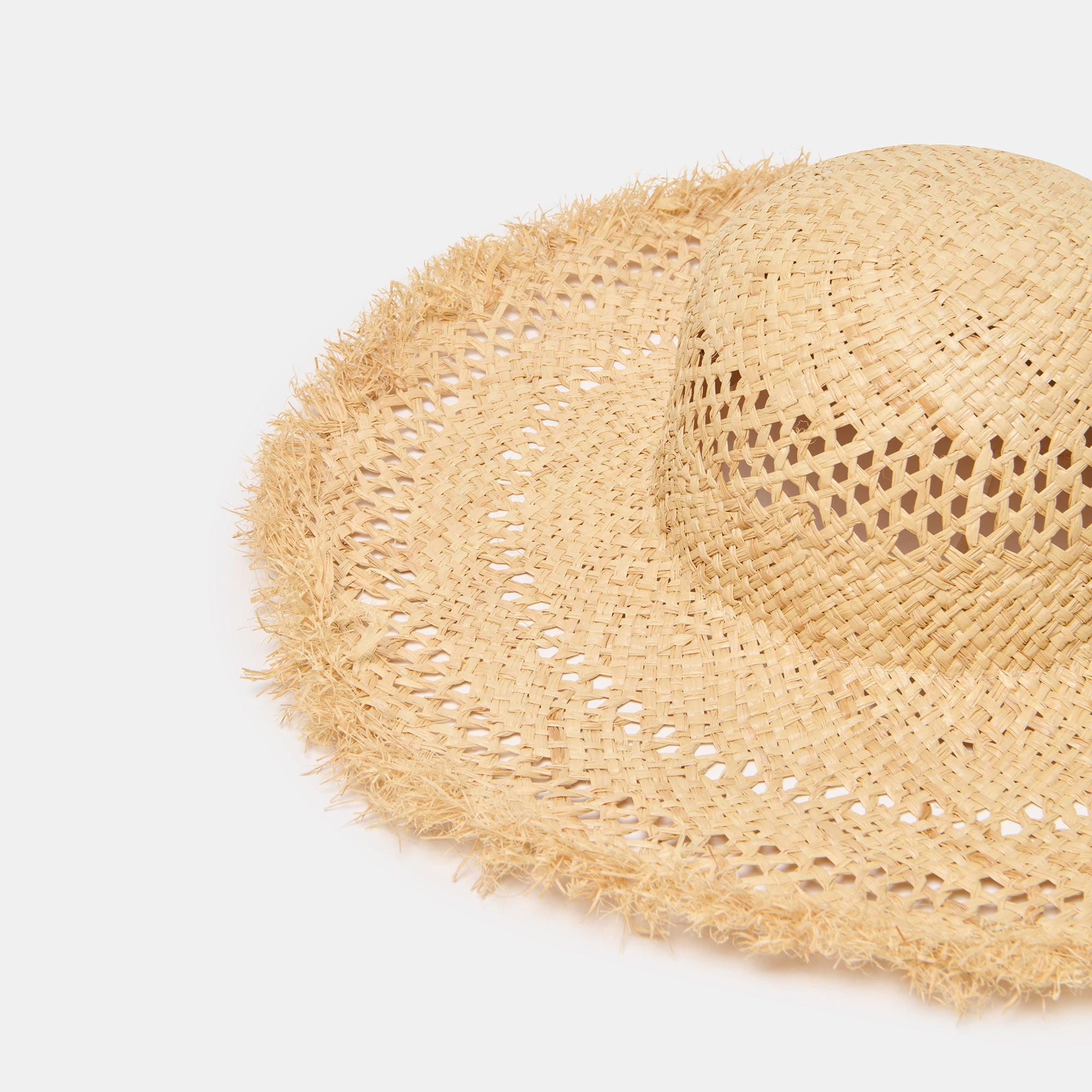 OPEN WEAVE SUNHAT TAN - view 3