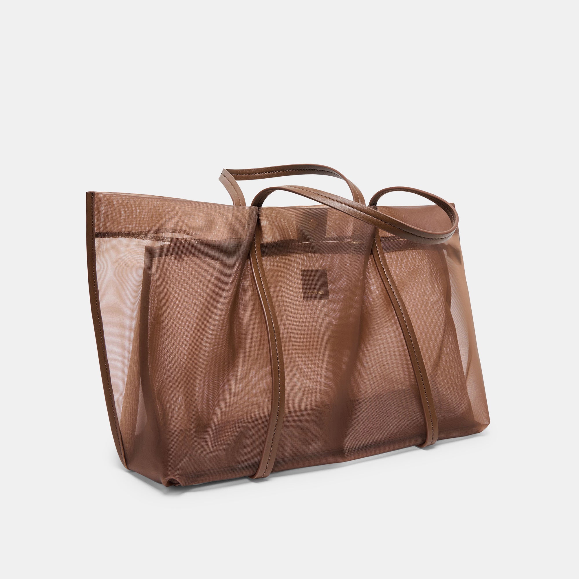AISLIN TOTE CHOCOLATE MESH - view 4