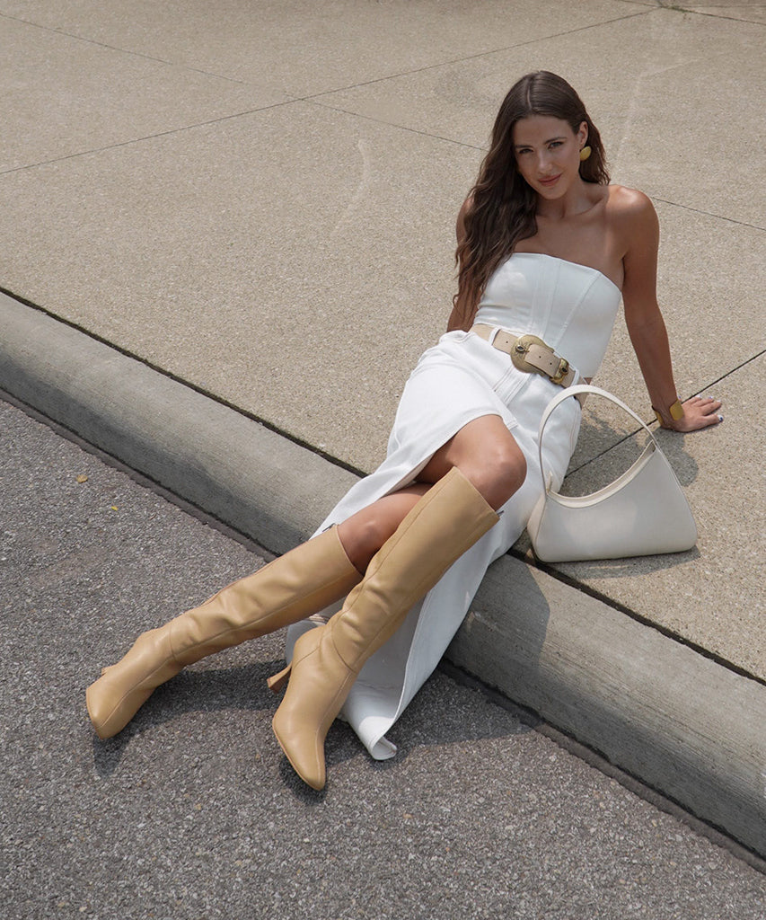 GYRA BOOTS TAN LEATHER - image 2