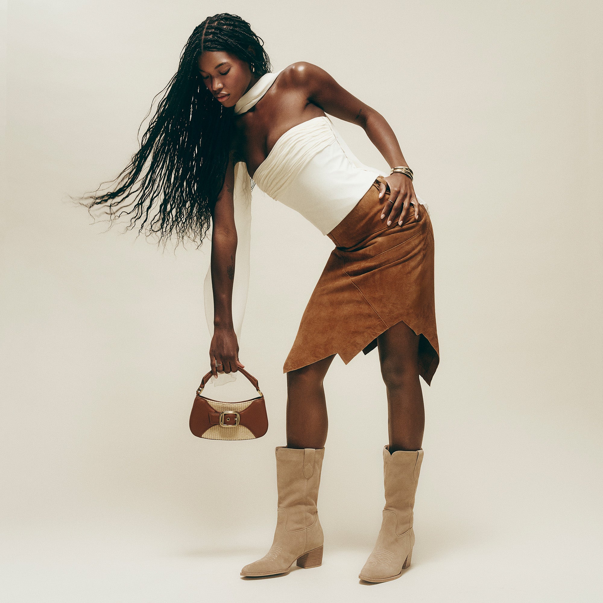 VERGIL BOOTS CAMEL SUEDE - view 2
