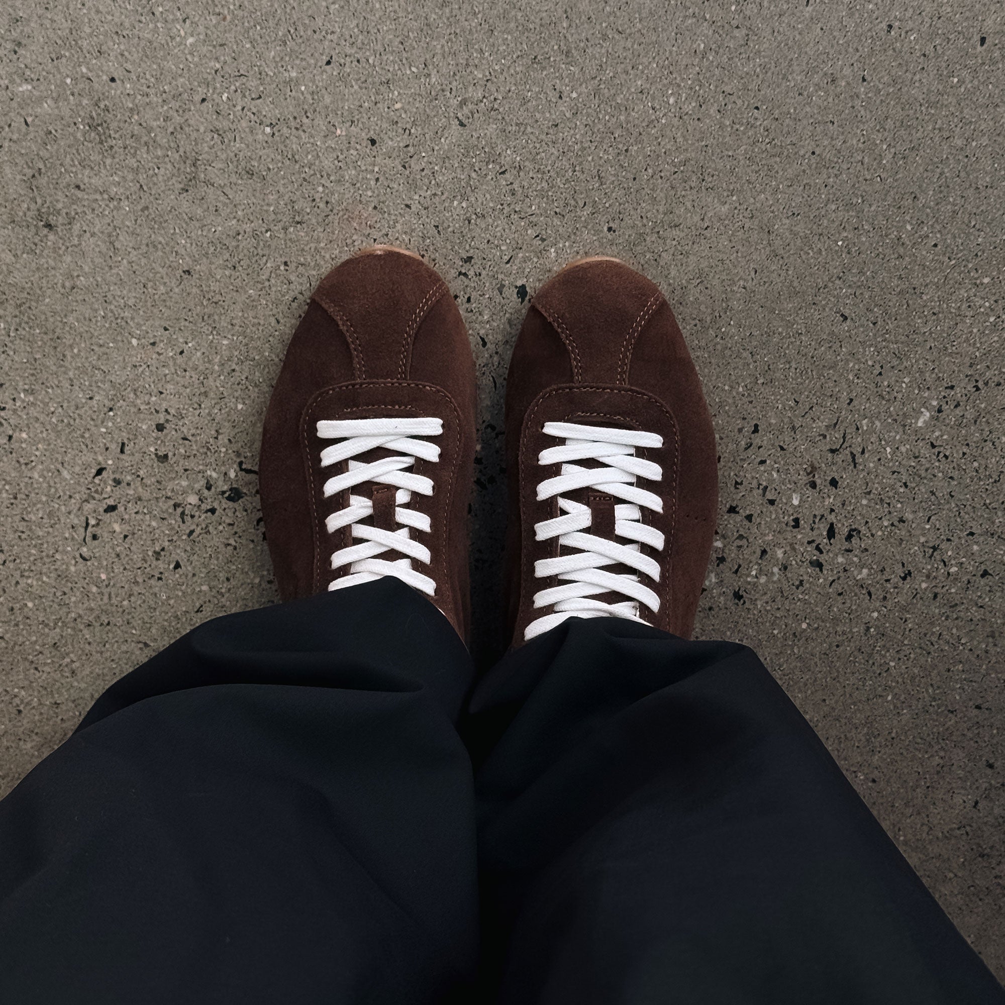 SERINA SNEAKERS DK BROWN SUEDE - view 6