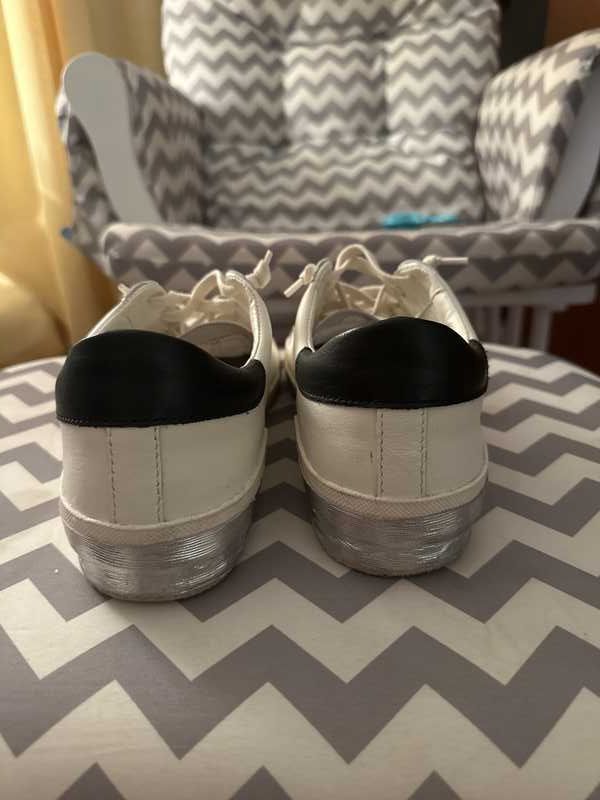 WHITE BLACK LEATHER / 11 / V113_Sara_115584 - view 7