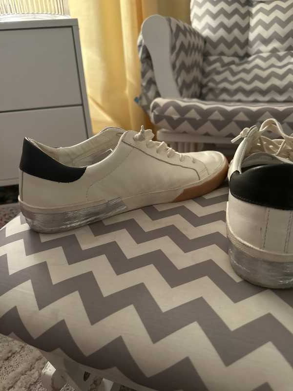 WHITE BLACK LEATHER / 11 / V113_Sara_115584 - view 8