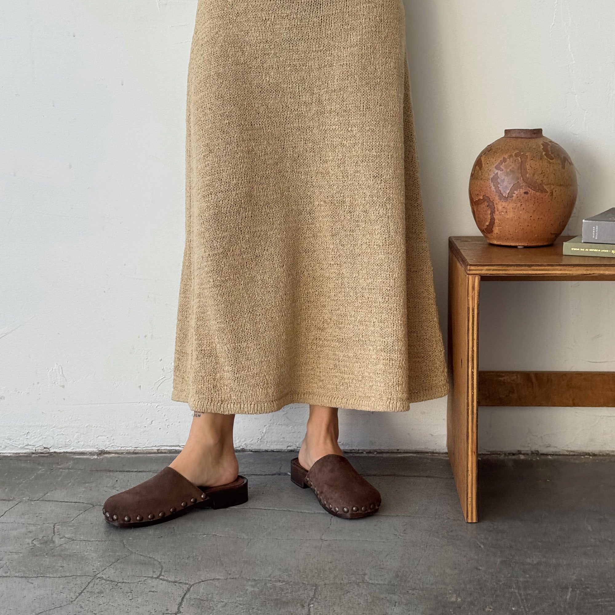 ALANIS FLATS BROWN SUEDE - view 6