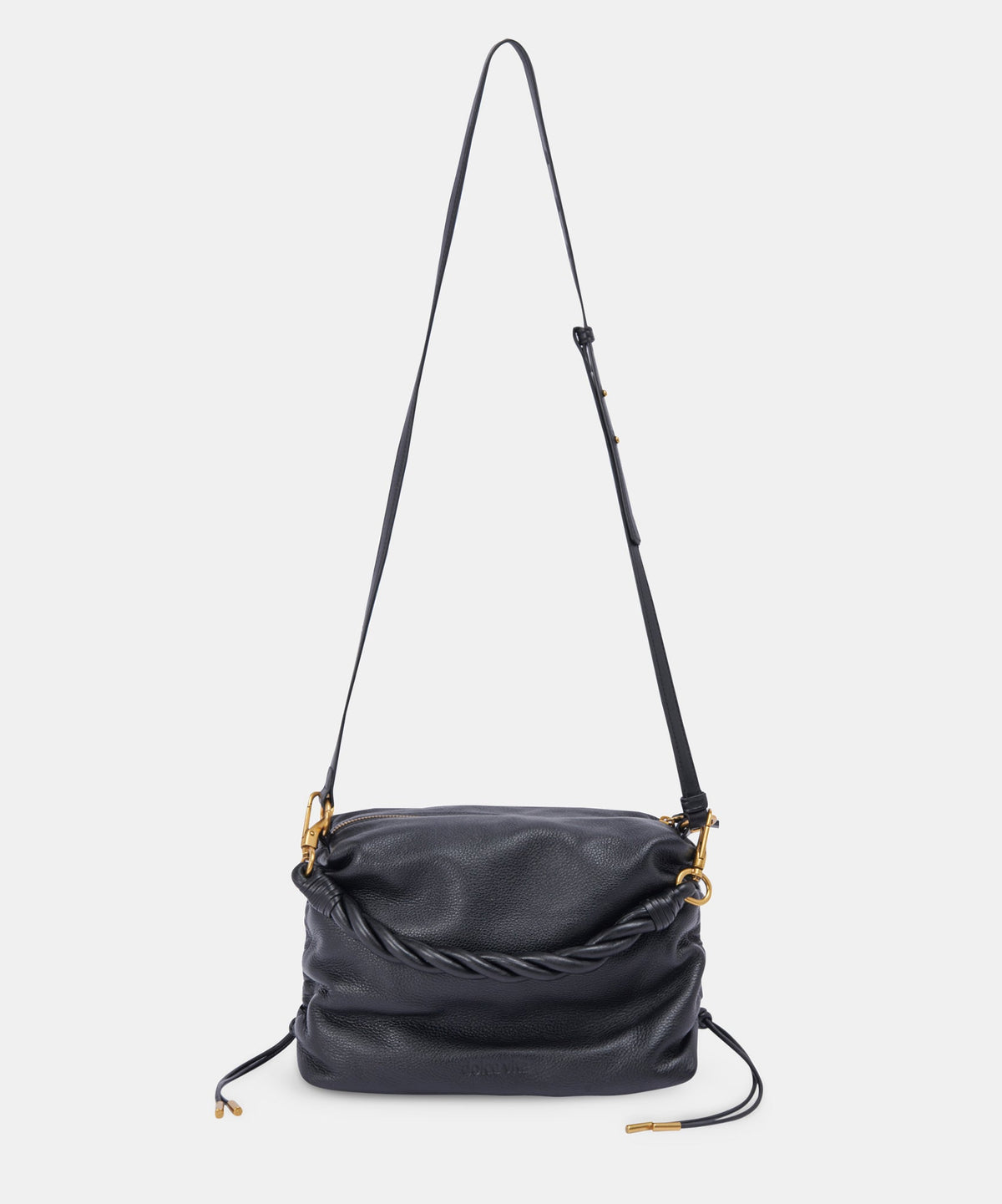 PRESTON SHOULDER/CROSSBODY BLACK LEATHER - re:vita - view 9