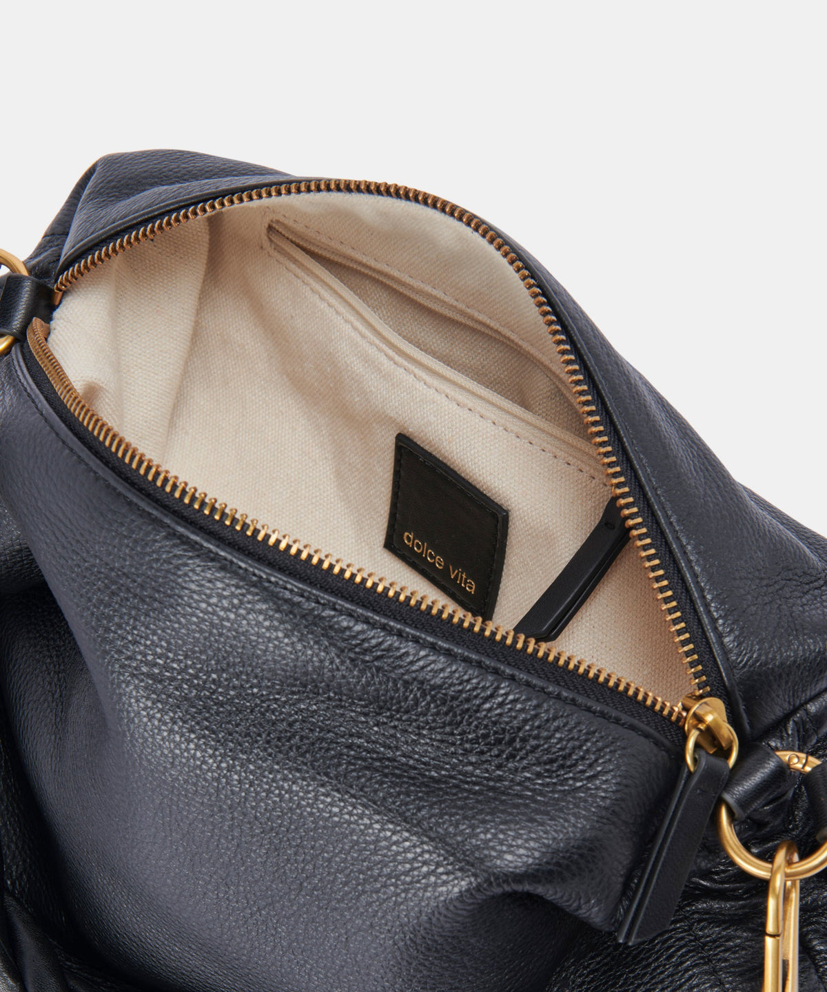 PRESTON SHOULDER/CROSSBODY BLACK LEATHER - re:vita - view 11